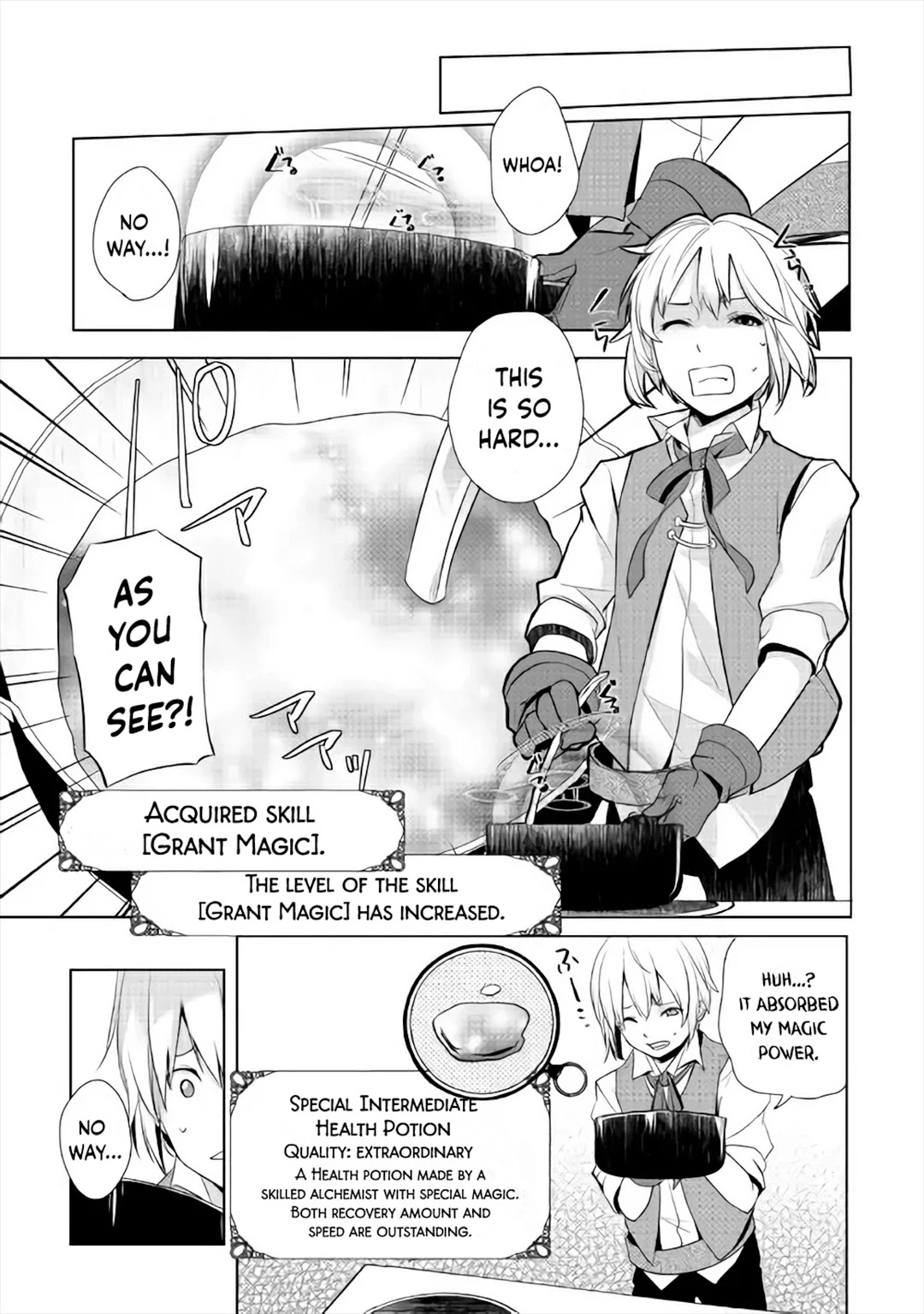 Someday Will I Be the Greatest Alchemist? Chapter 3.2 page 20 - Chapter 3.2: Do you want to tame? Yes/No