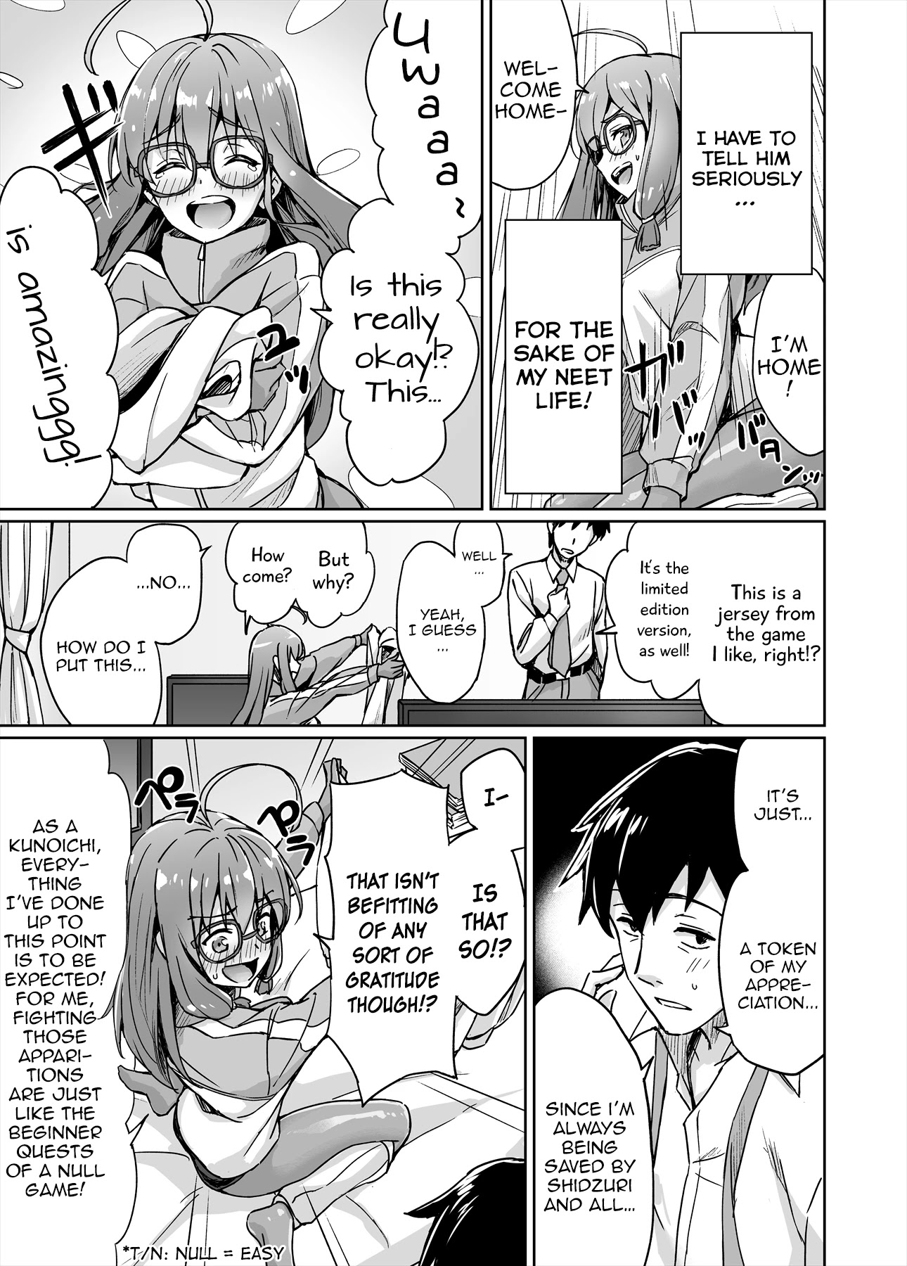 Somehow, I Started Living With a NEET Otaku Kunoichi Chapter 2 page 3 - Chapter 2