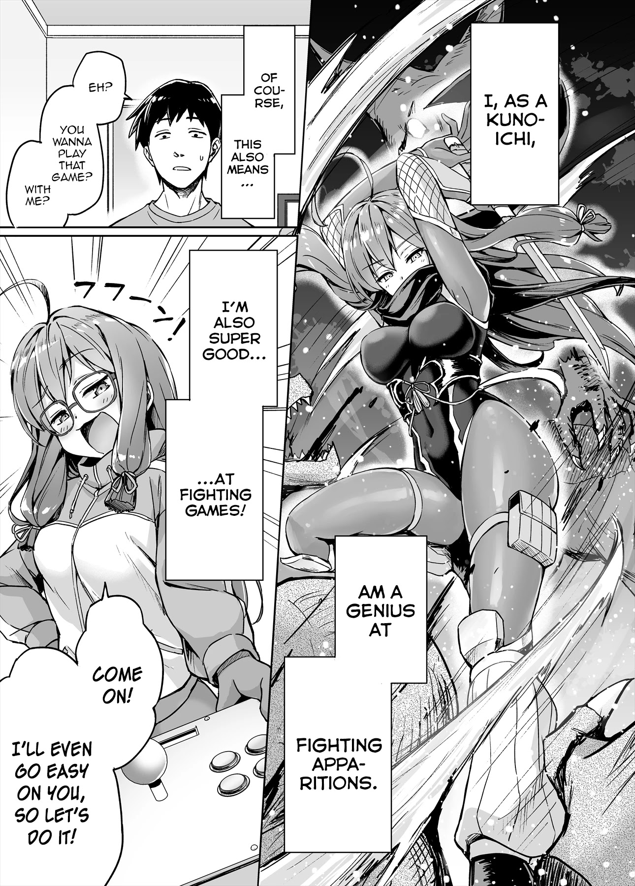 Somehow, I Started Living With a NEET Otaku Kunoichi Chapter 3 page 1 - Chapter 3: The First Battle