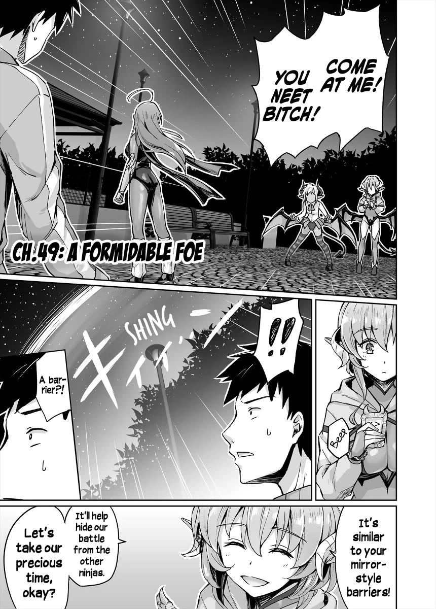 Somehow, I Started Living With a NEET Otaku Kunoichi Chapter 49 page 1 - Chapter 49: A Formidable Foe