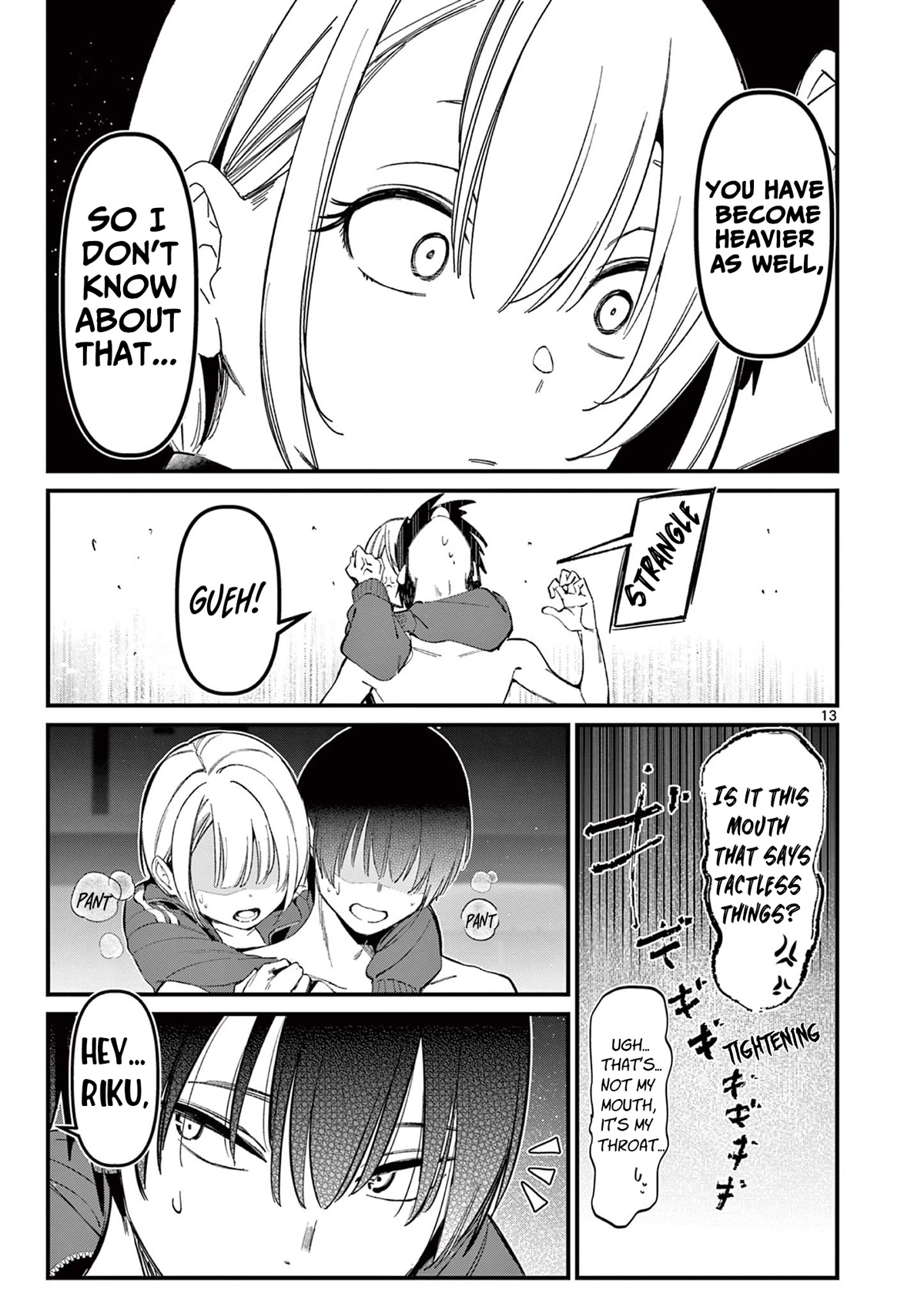 Someone's Girlfriend Chapter 12 page 13 - Chapter 12: Wet Clothes