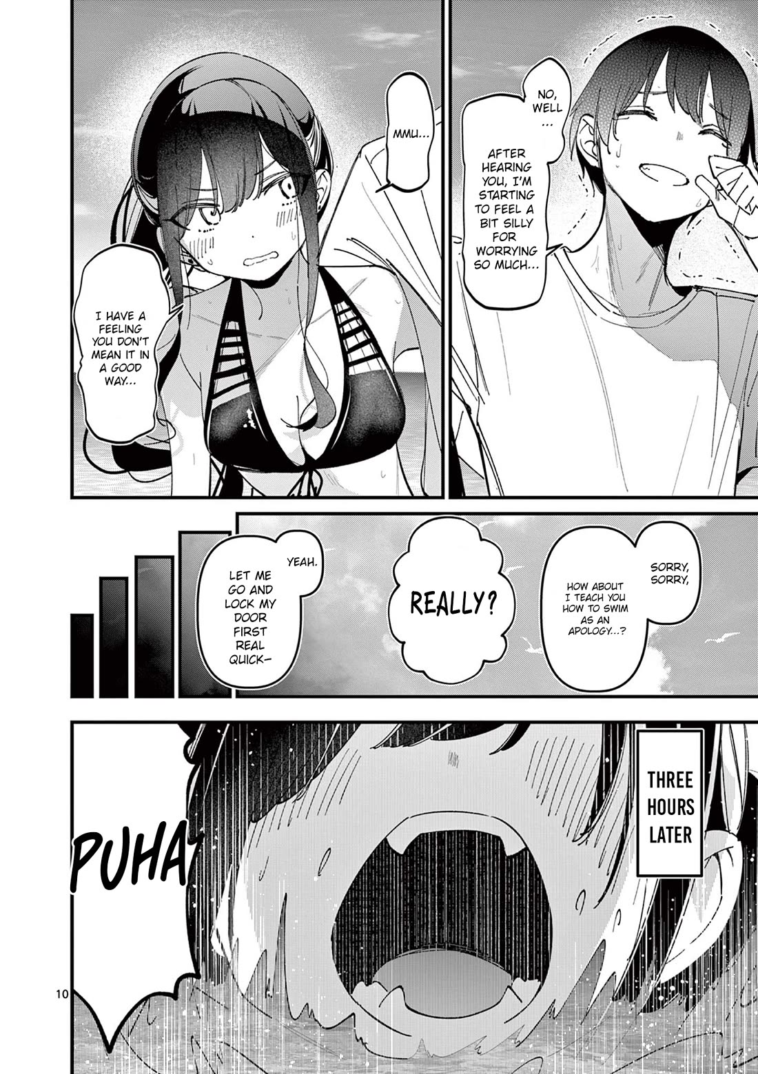 Someone's Girlfriend Chapter 39 page 10 - Chapter 39: Secret swimming training! [UNCENSORED]
