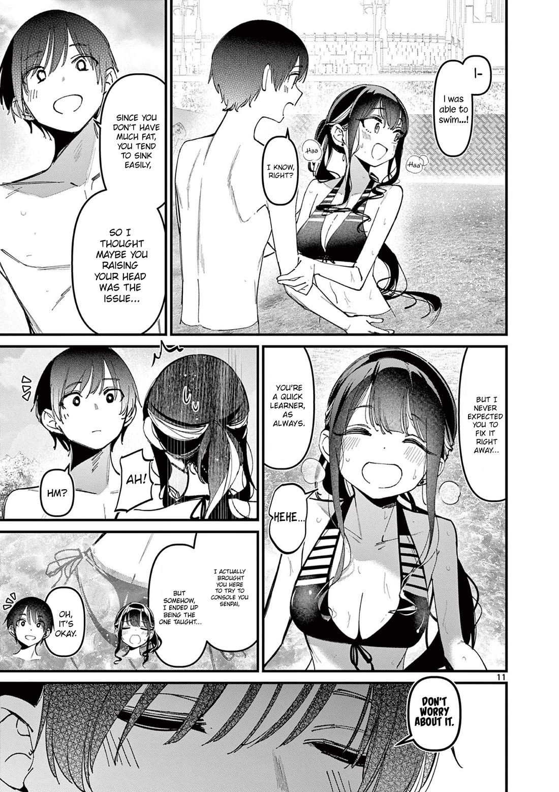 Someone's Girlfriend Chapter 39 page 11 - Chapter 39: Secret swimming training! [UNCENSORED]