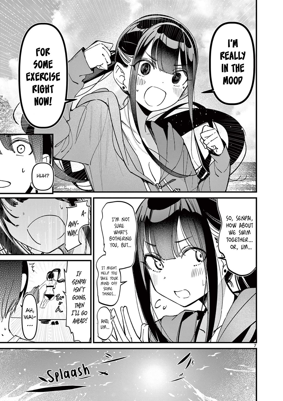 Someone's Girlfriend Chapter 39 page 7 - Chapter 39: Secret swimming training! [UNCENSORED]