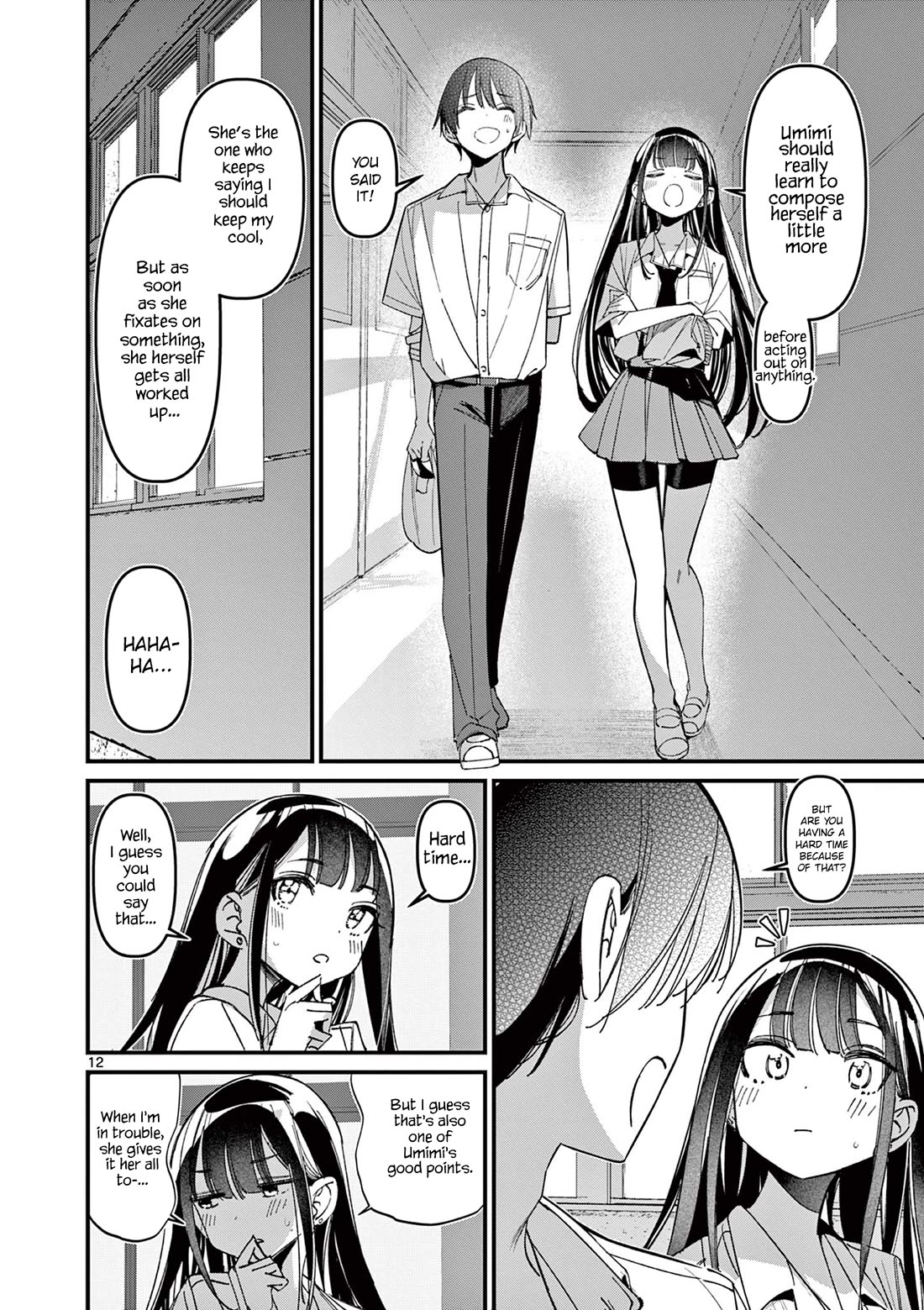 Someone's Girlfriend Chapter 49 page 12 - Chapter 49: Who do you want to hang out with?