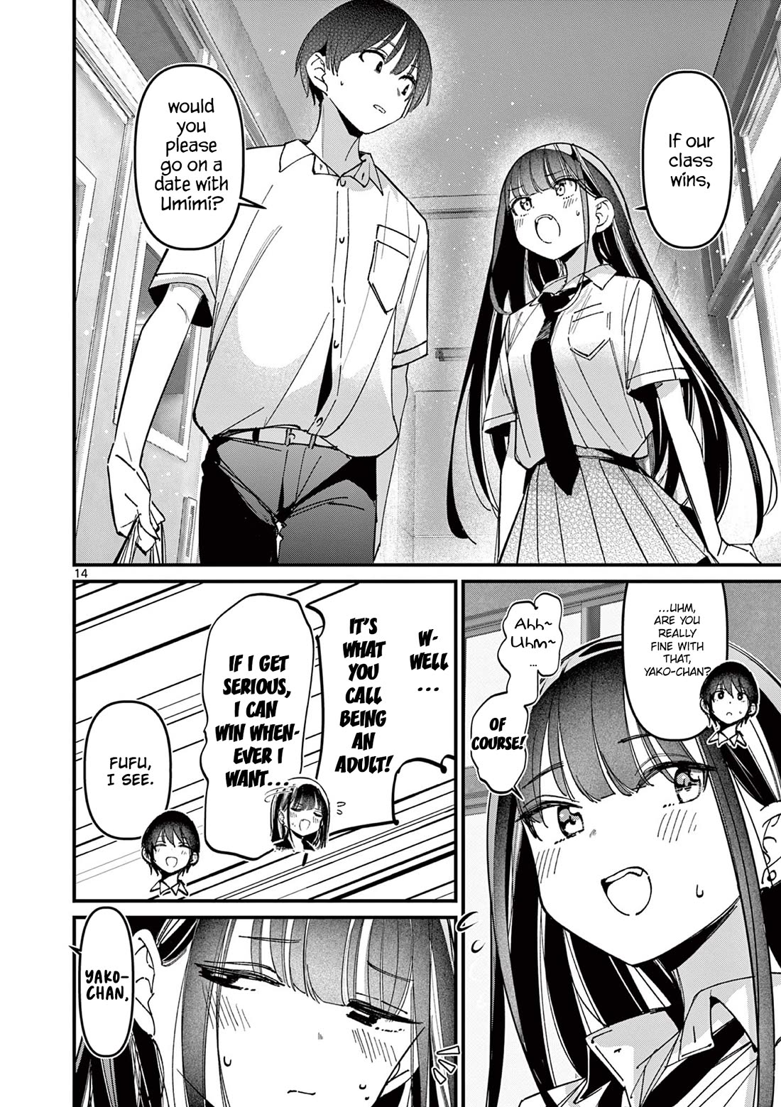 Someone's Girlfriend Chapter 49 page 14 - Chapter 49: Who do you want to hang out with?