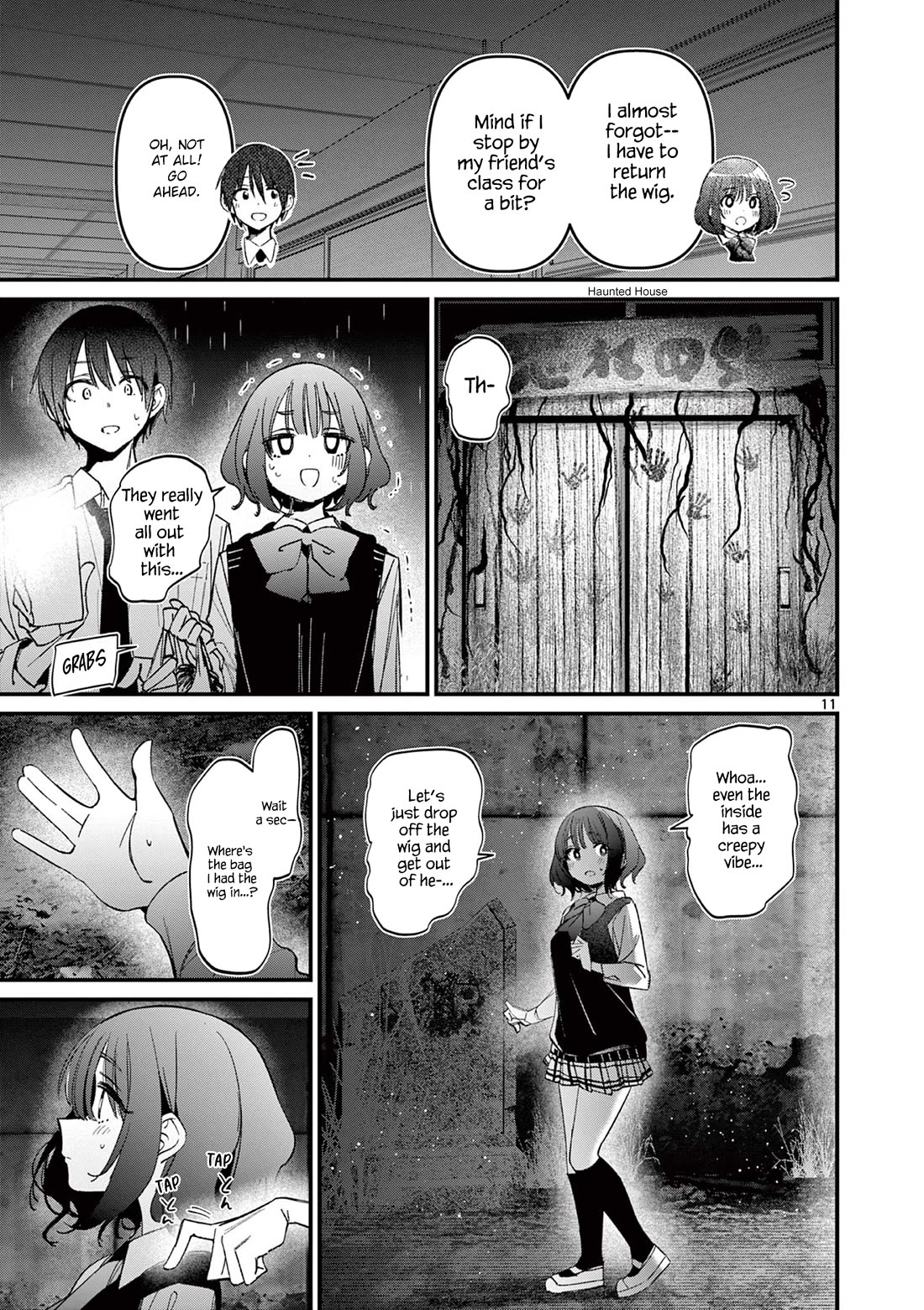 Someone's Girlfriend Chapter 55 page 11 - Chapter 55: Just the two of us at school at night...