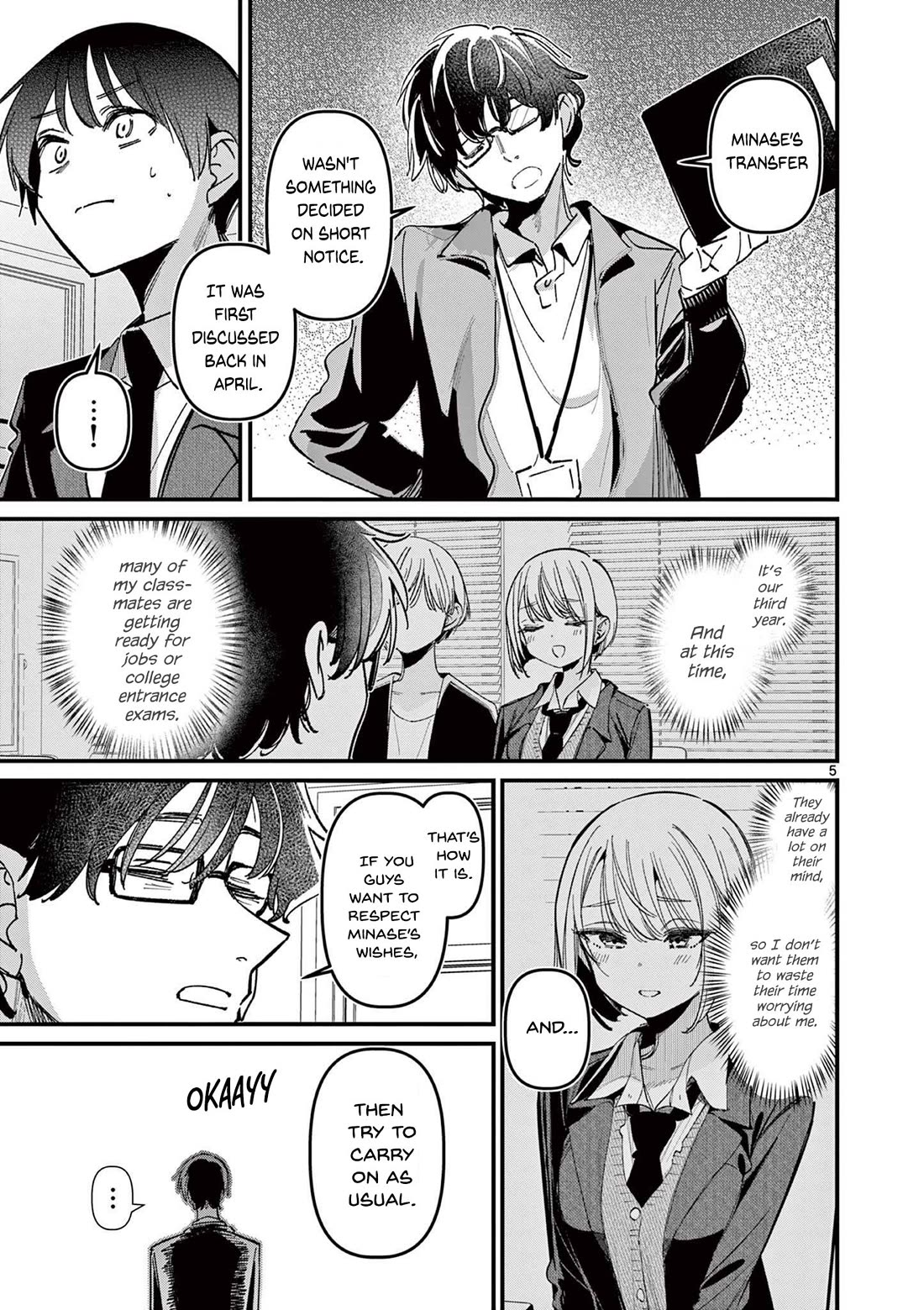 Someone's Girlfriend Chapter 64 page 5 - Chapter 64: Shizuku's Transfer