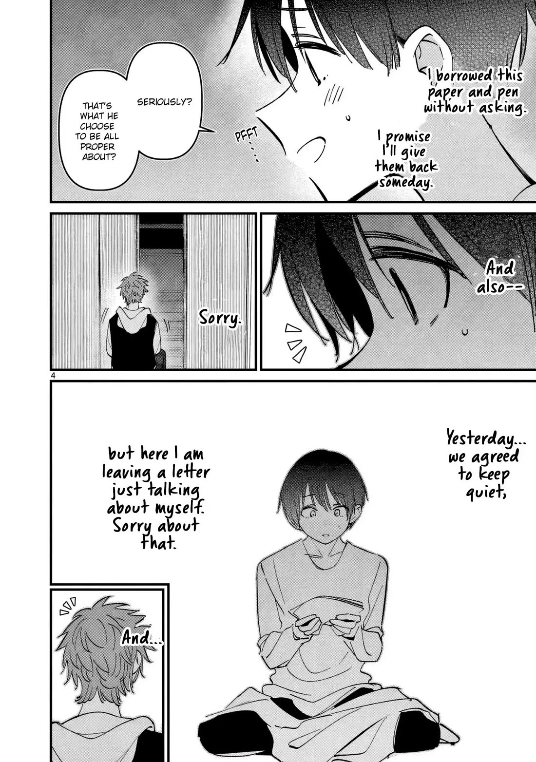 Someone's Girlfriend Chapter 69 page 4 - Chapter 69: I'll tell you everything
