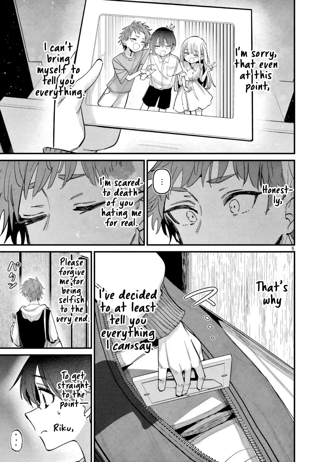 Someone's Girlfriend Chapter 69 page 5 - Chapter 69: I'll tell you everything