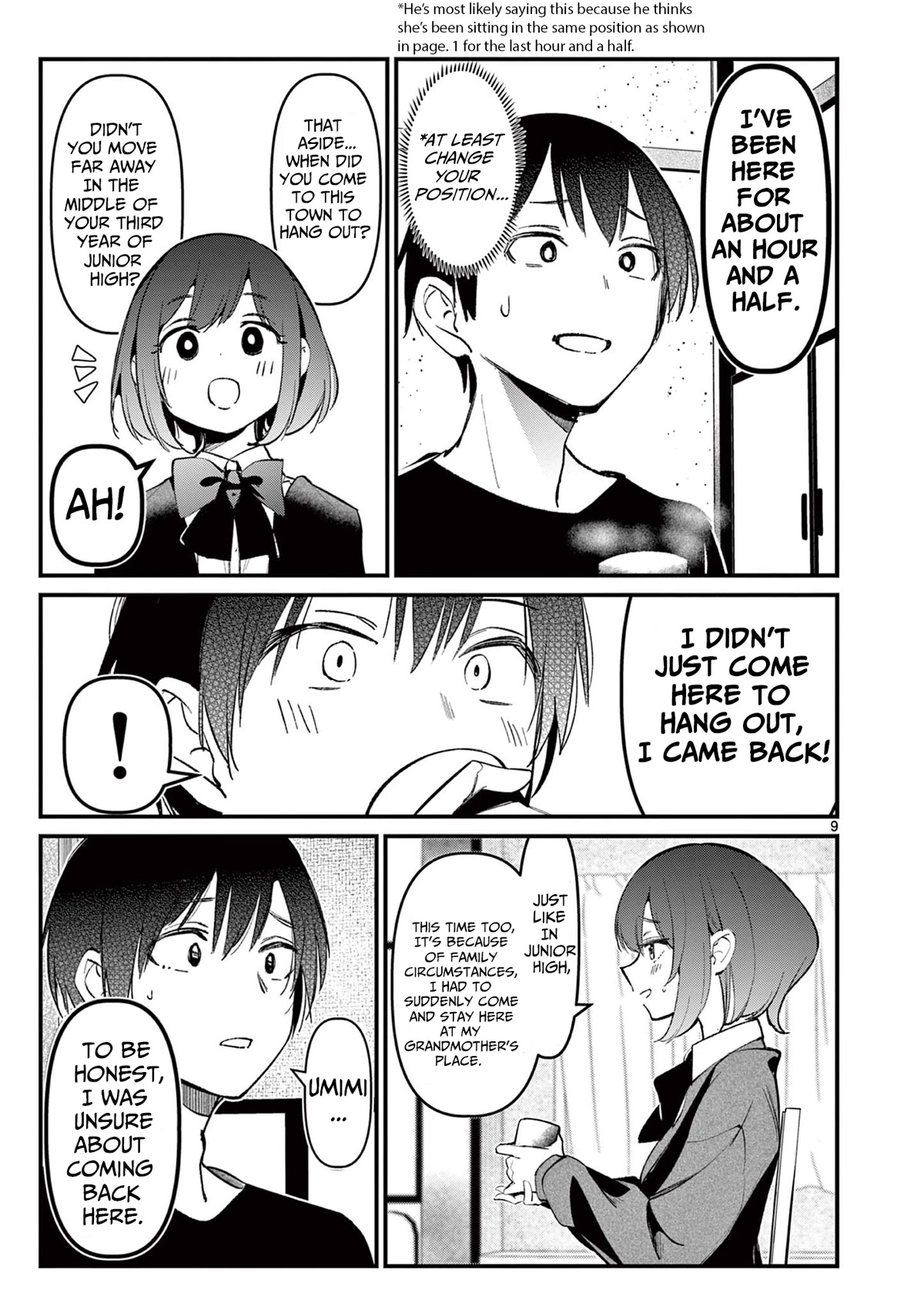 Someone's Girlfriend Chapter 7 page 9 - Chapter 7: Umimi Inami