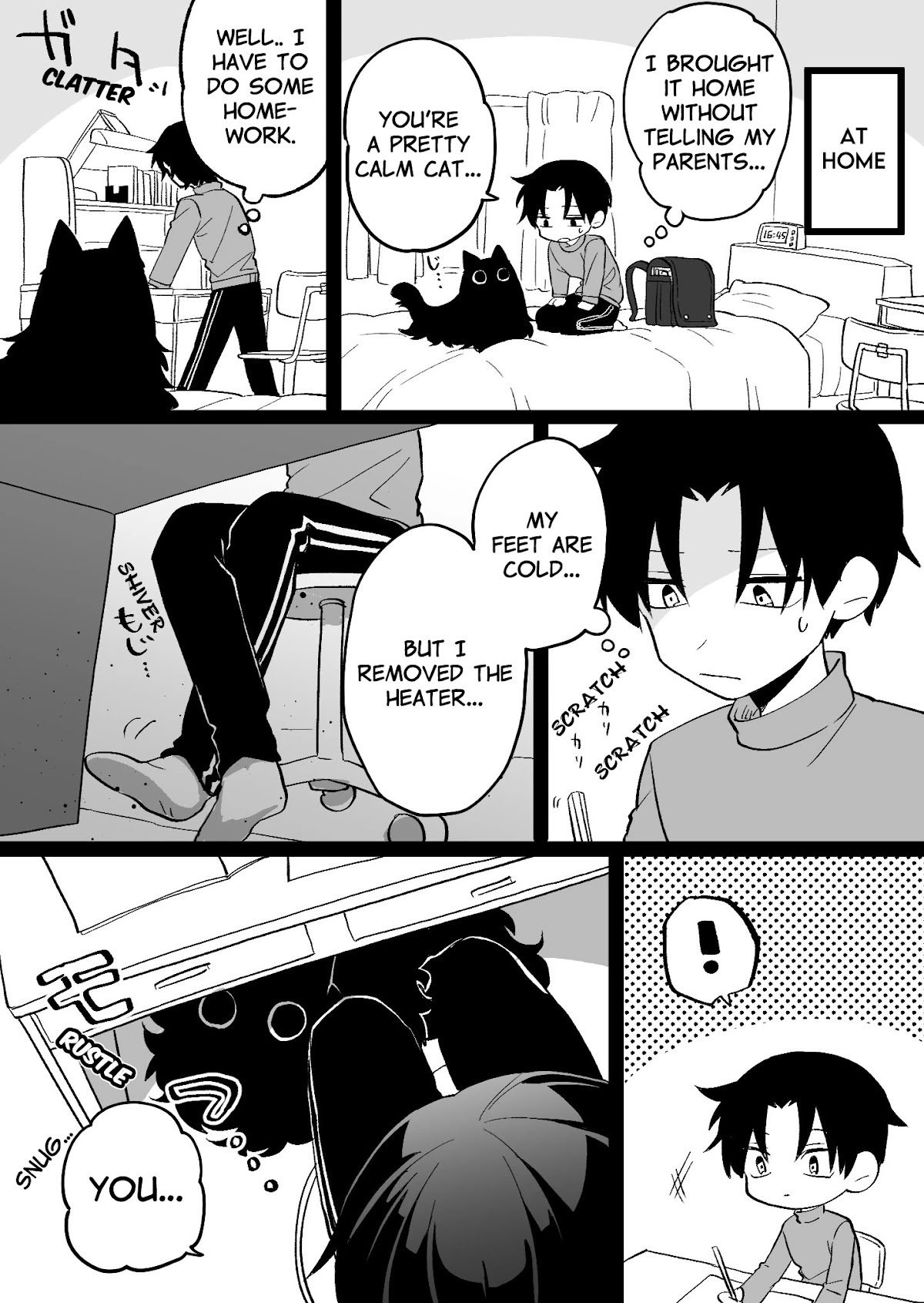 Something Like a Cat Chapter 1 page 2 - Chapter 1: When you stare into the abyss, the abyss stares back