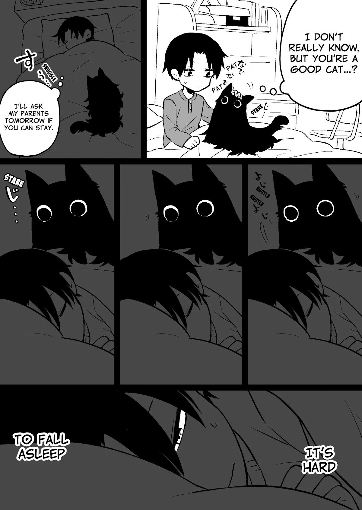 Something Like a Cat Chapter 1 page 5 - Chapter 1: When you stare into the abyss, the abyss stares back