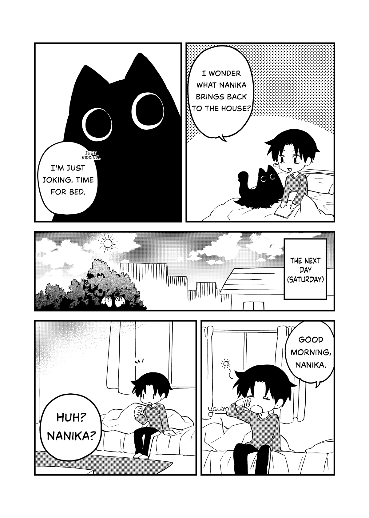 Something Like a Cat Chapter 15 page 3 - Chapter 15: He Brought Something