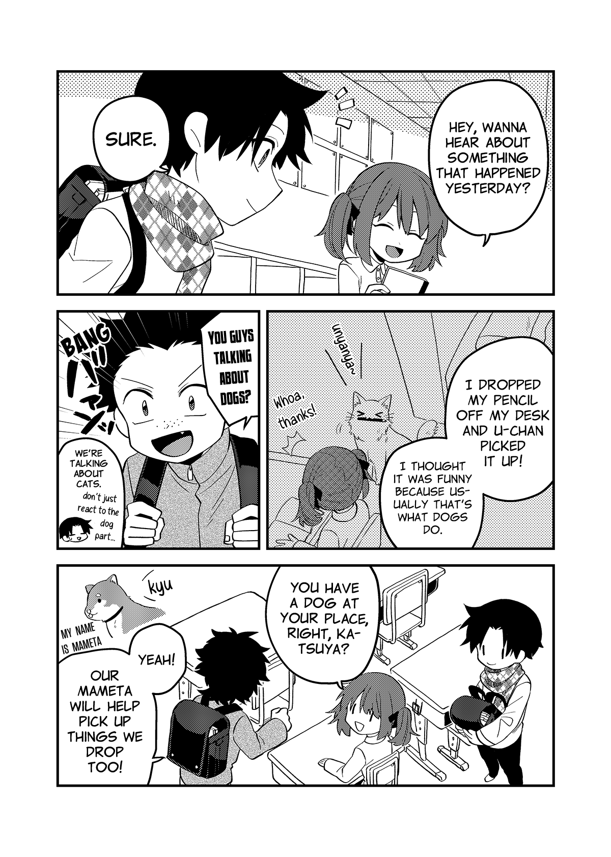 Something Like a Cat Chapter 18 page 1 - Chapter 18: Wonder What Renya’s Previous Life Was