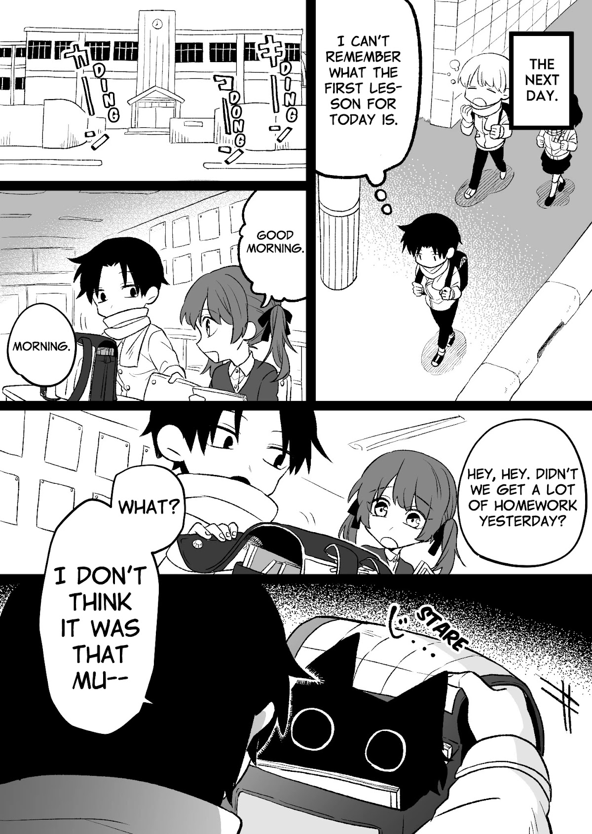 Something Like a Cat Chapter 2 page 1 - Chapter 2: By the time I realized it, the abyss was already staring at me