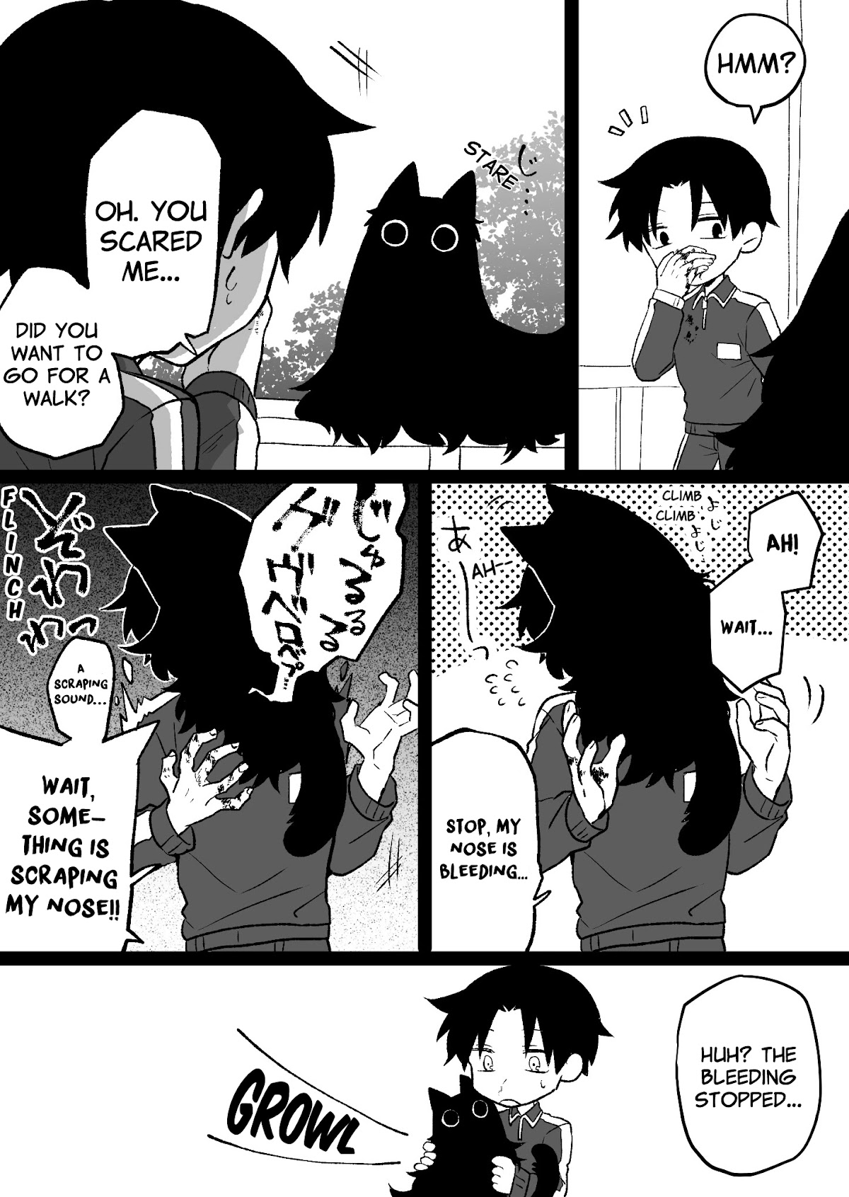 Something Like a Cat Chapter 2 page 3 - Chapter 2: By the time I realized it, the abyss was already staring at me