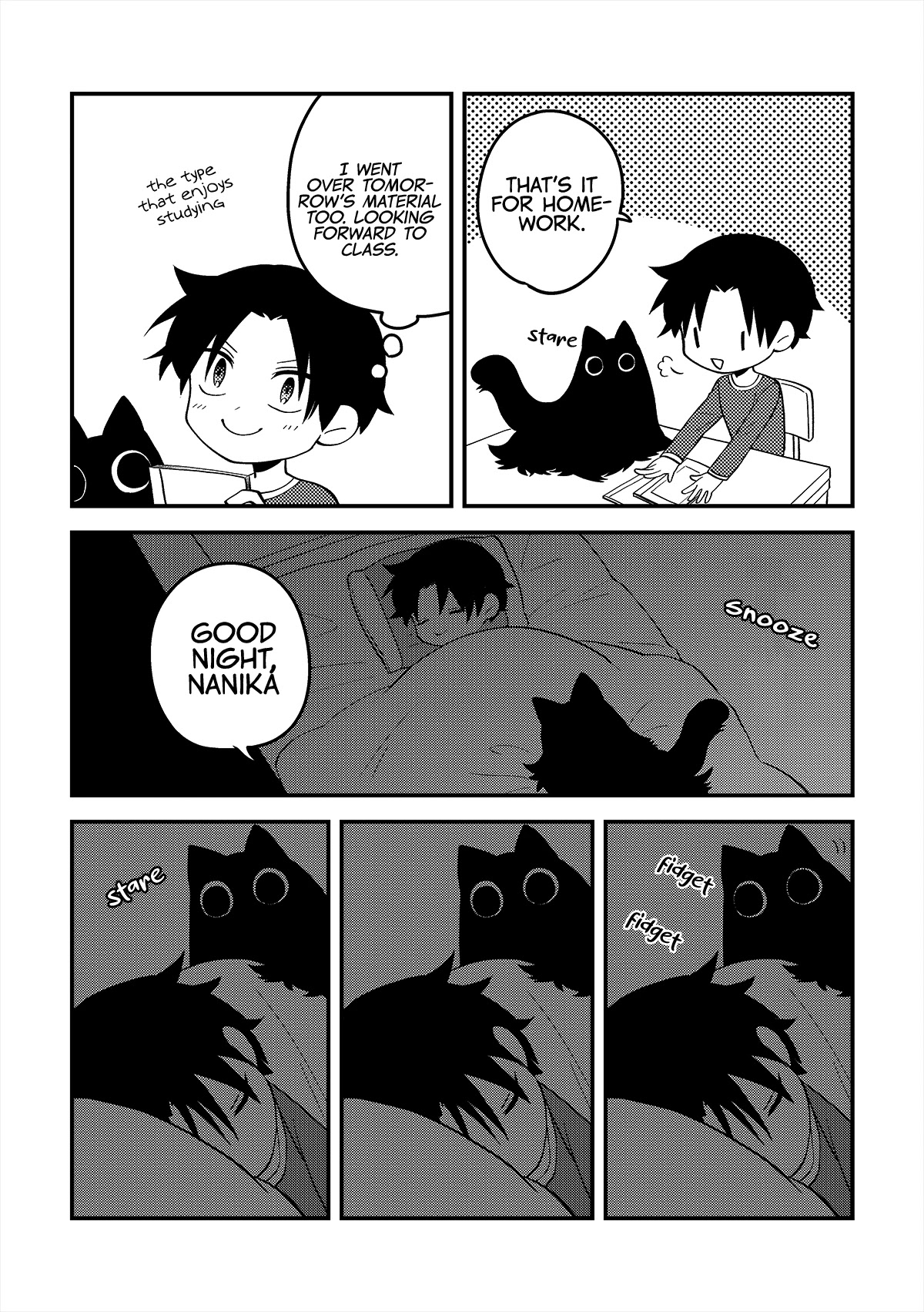 Something Like a Cat Chapter 20 page 1 - Chapter 20: At Least Six Hours Of Sleep Is Ideal