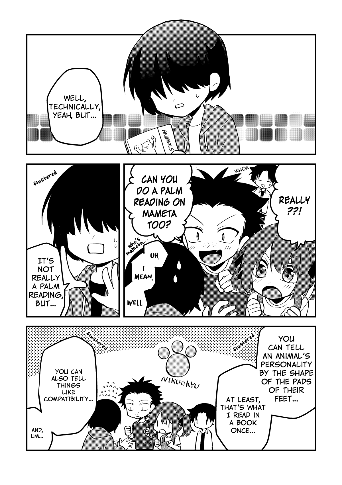 Something Like a Cat Chapter 24 page 4 - Chapter 24: I’ve been told my life line is a little long, but it’s not certain.