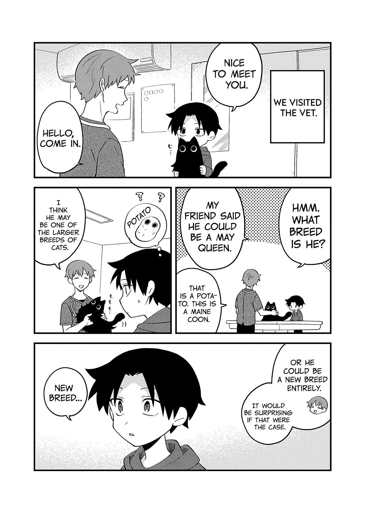 Something Like a Cat Chapter 7 page 1 - Chapter 7: Let’s Go To The Vet