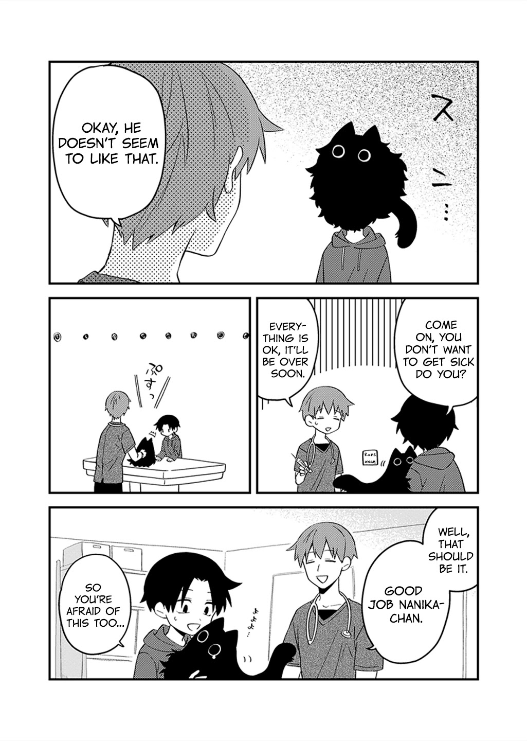 Something Like a Cat Chapter 7 page 3 - Chapter 7: Let’s Go To The Vet