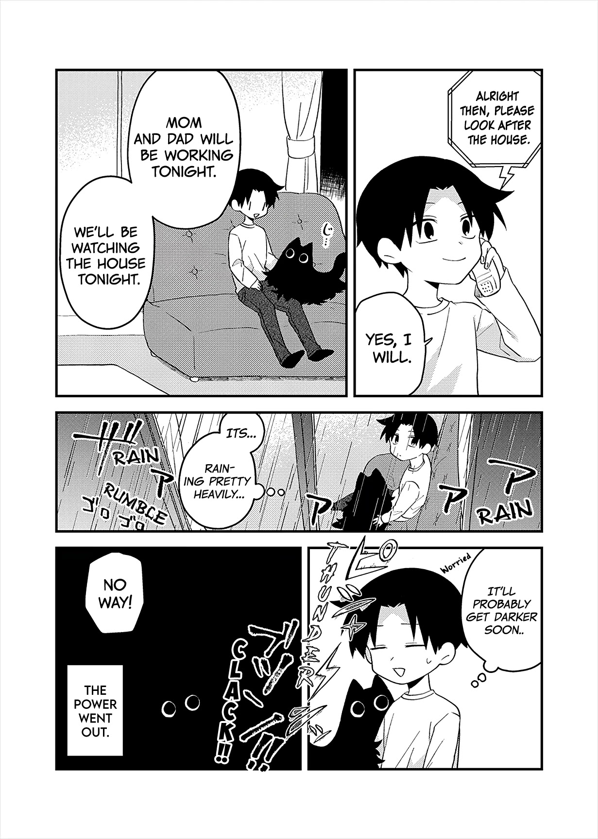 Something Like a Cat Chapter 8 page 1 - Chapter 8: Thunder