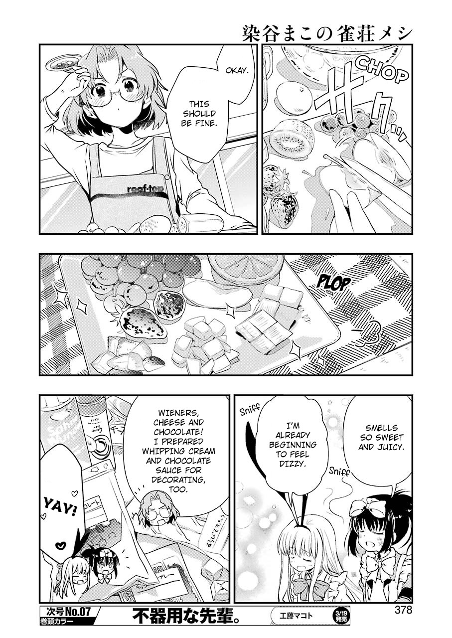 Someya Mako's Mahjong Parlor Food Chapter 10 page 8 - Chapter 10: Round hotcakes - baby castella style