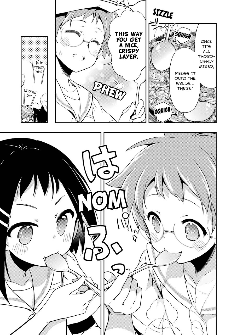 Someya Mako's Mahjong Parlor Food Chapter 12 page 13 - Chapter 12: Crispy layer in a skillet! Stone pot bibimbap