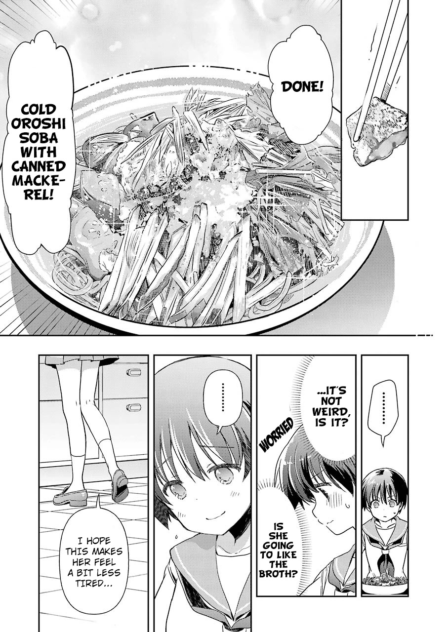 Someya Mako's Mahjong Parlor Food Chapter 14 page 13 - Chapter 14: Cold oroshi soba with canned mackerel