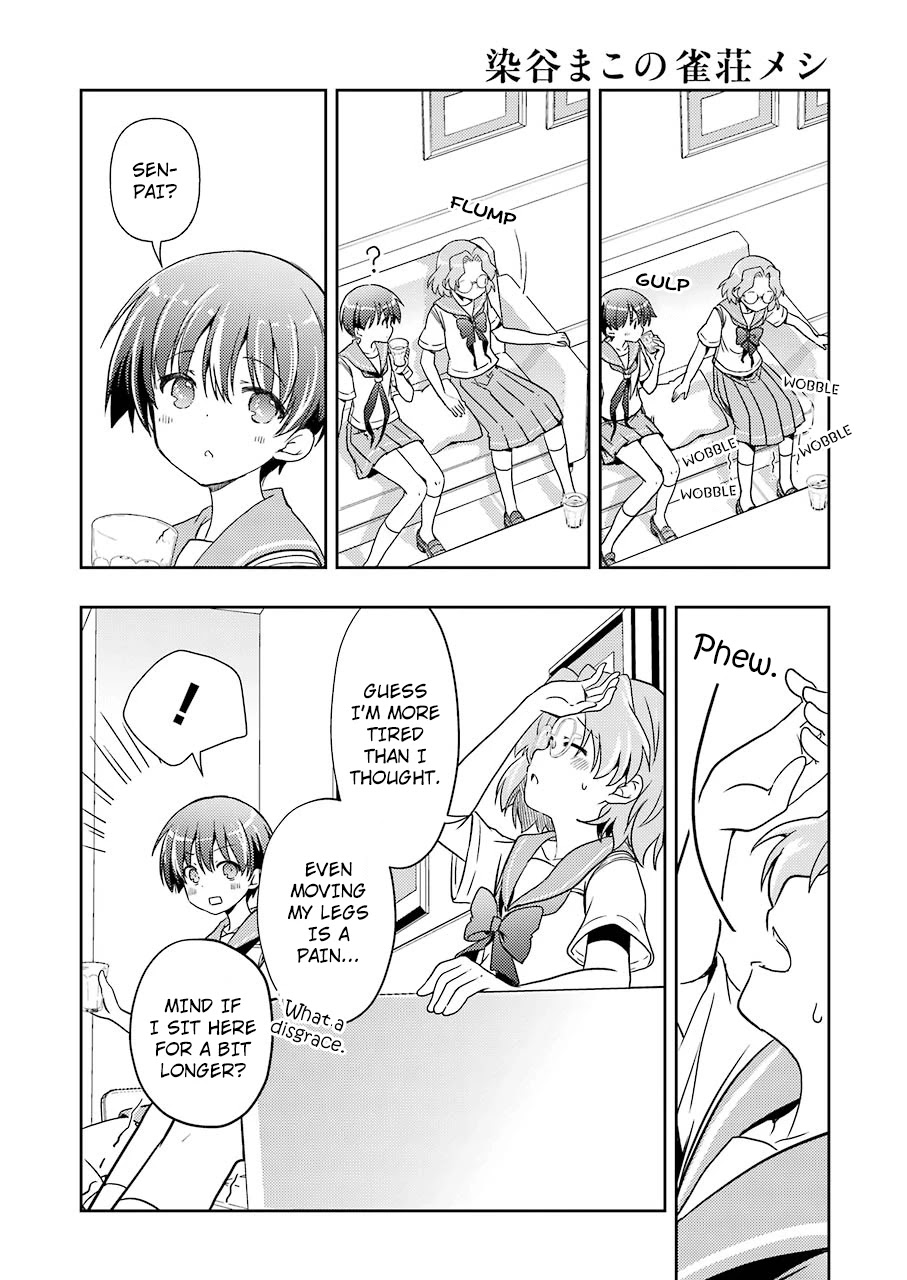 Someya Mako's Mahjong Parlor Food Chapter 14 page 8 - Chapter 14: Cold oroshi soba with canned mackerel