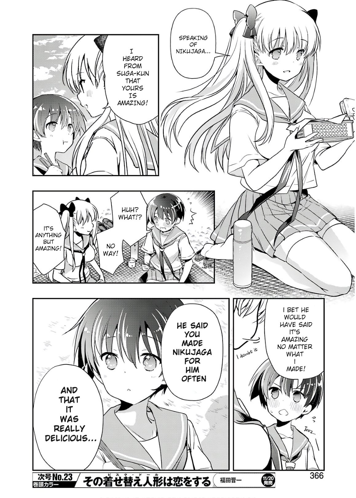 Someya Mako's Mahjong Parlor Food Chapter 17 page 8 - Chapter 17: Nikujaga of Love