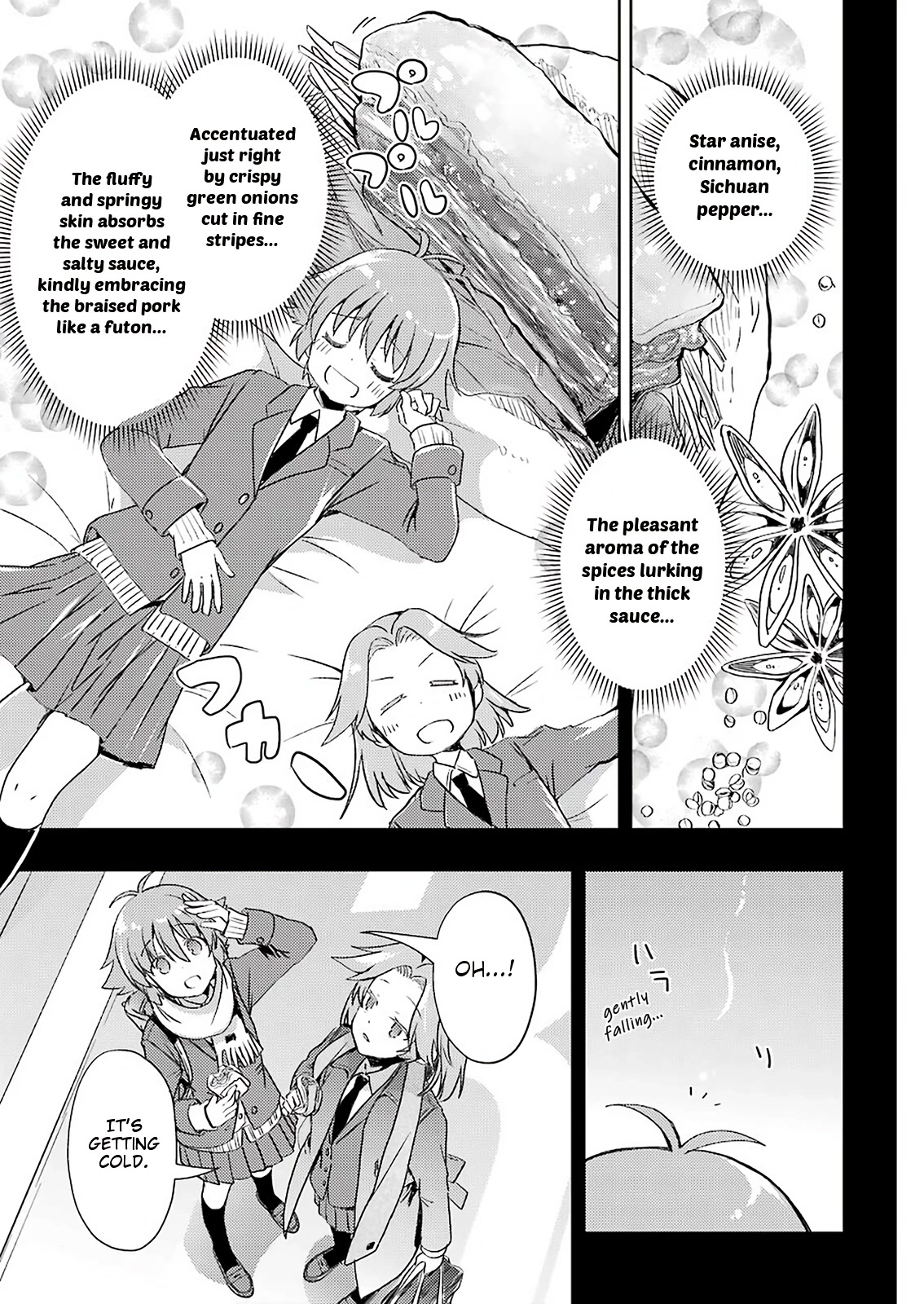 Someya Mako's Mahjong Parlor Food Chapter 20 page 13 - Chapter 20: The Dongpo Pork Steamed Buns of That Day