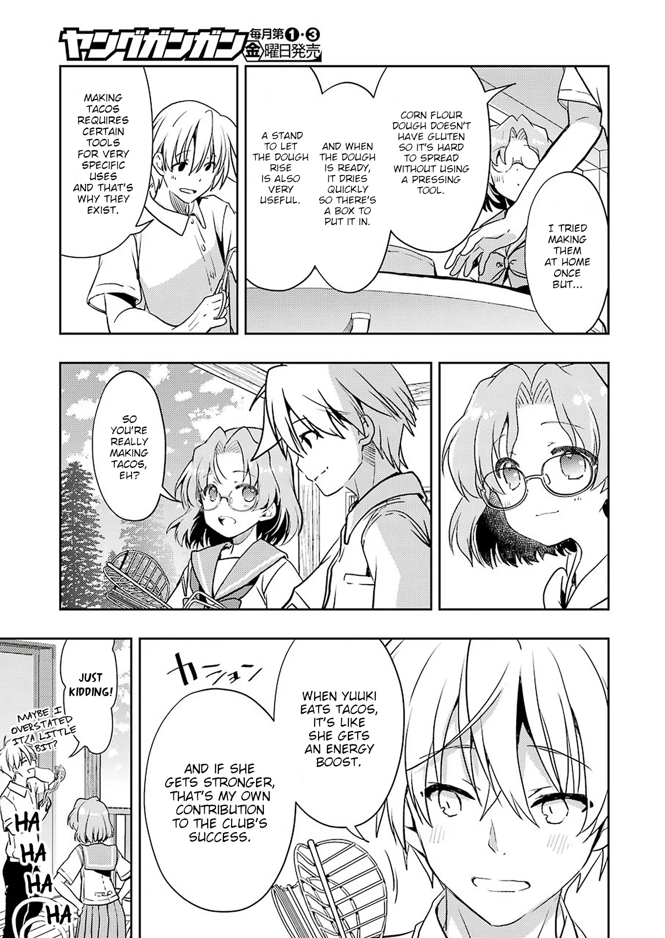 Someya Mako's Mahjong Parlor Food Chapter 22 page 15 - Chapter 22: If Suga Made Tacos