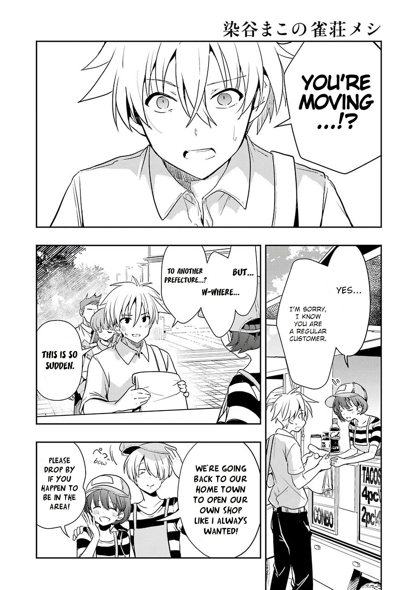 Someya Mako's Mahjong Parlor Food Chapter 22 page 8 - Chapter 22: If Suga Made Tacos