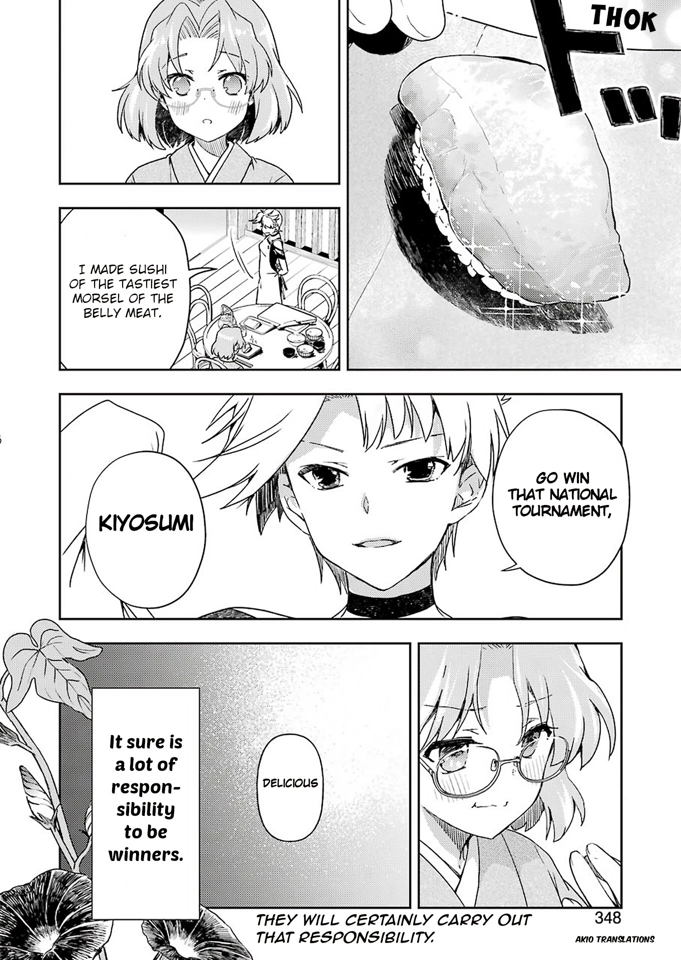 Someya Mako's Mahjong Parlor Food Chapter 23 page 16 - Chapter 23: Encouraging staff meal of all sorts of Kampachi dishes