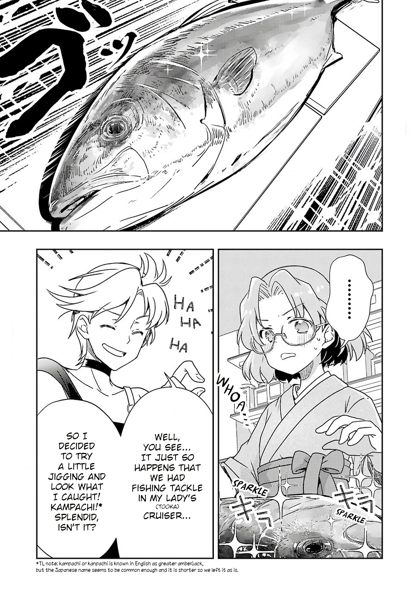 Someya Mako's Mahjong Parlor Food Chapter 23 page 3 - Chapter 23: Encouraging staff meal of all sorts of Kampachi dishes