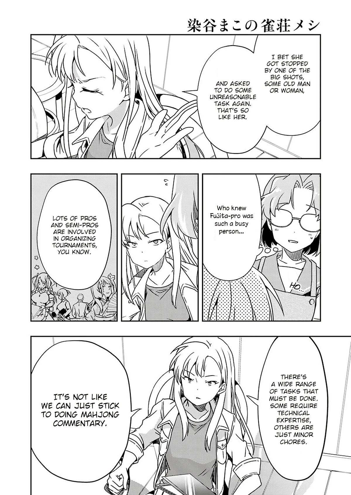 Someya Mako's Mahjong Parlor Food Chapter 24 page 8 - Chapter 24: Waiting Takako and Kampachi Katsu