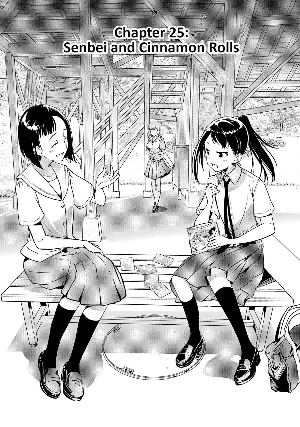 Someya Mako's Mahjong Parlor Food Chapter 25 page 1 - Chapter 25: Senbei and Cinnamon Rolls