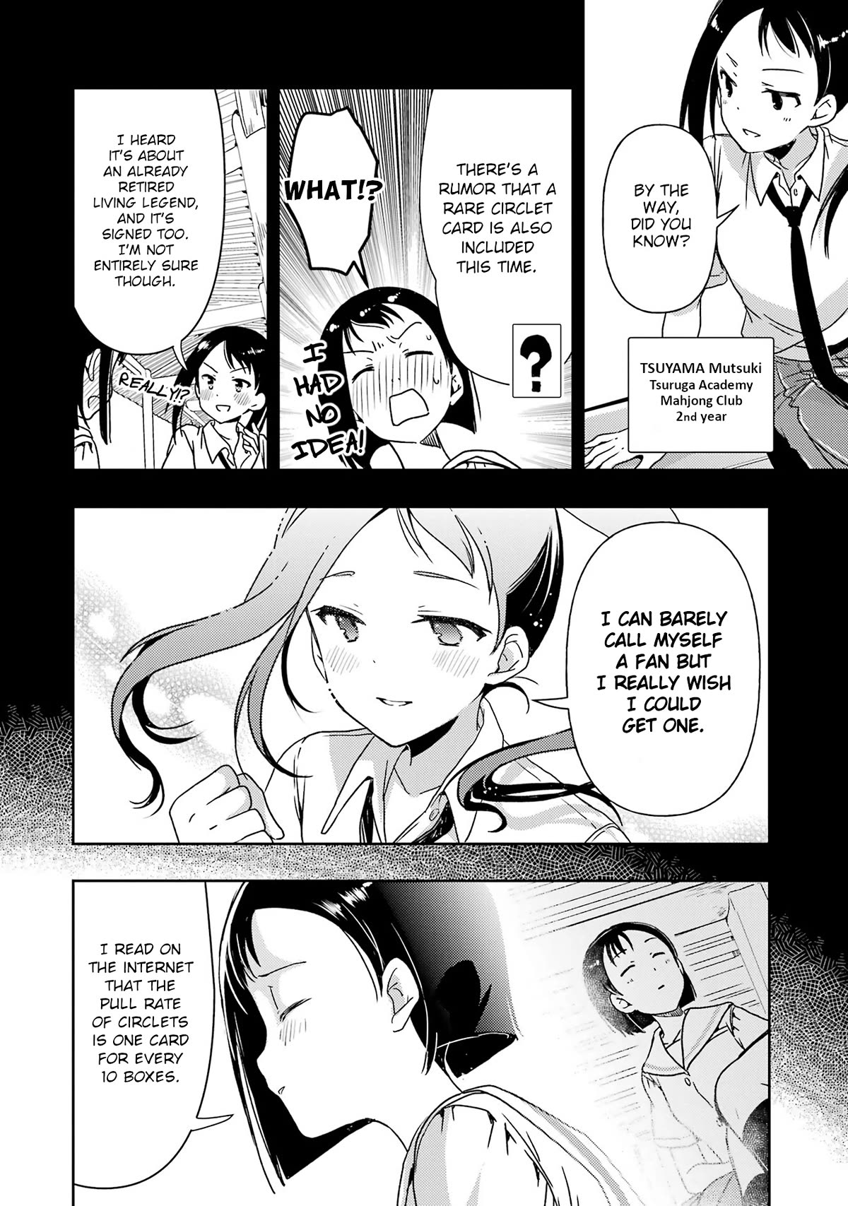 Someya Mako's Mahjong Parlor Food Chapter 25 page 8 - Chapter 25: Senbei and Cinnamon Rolls