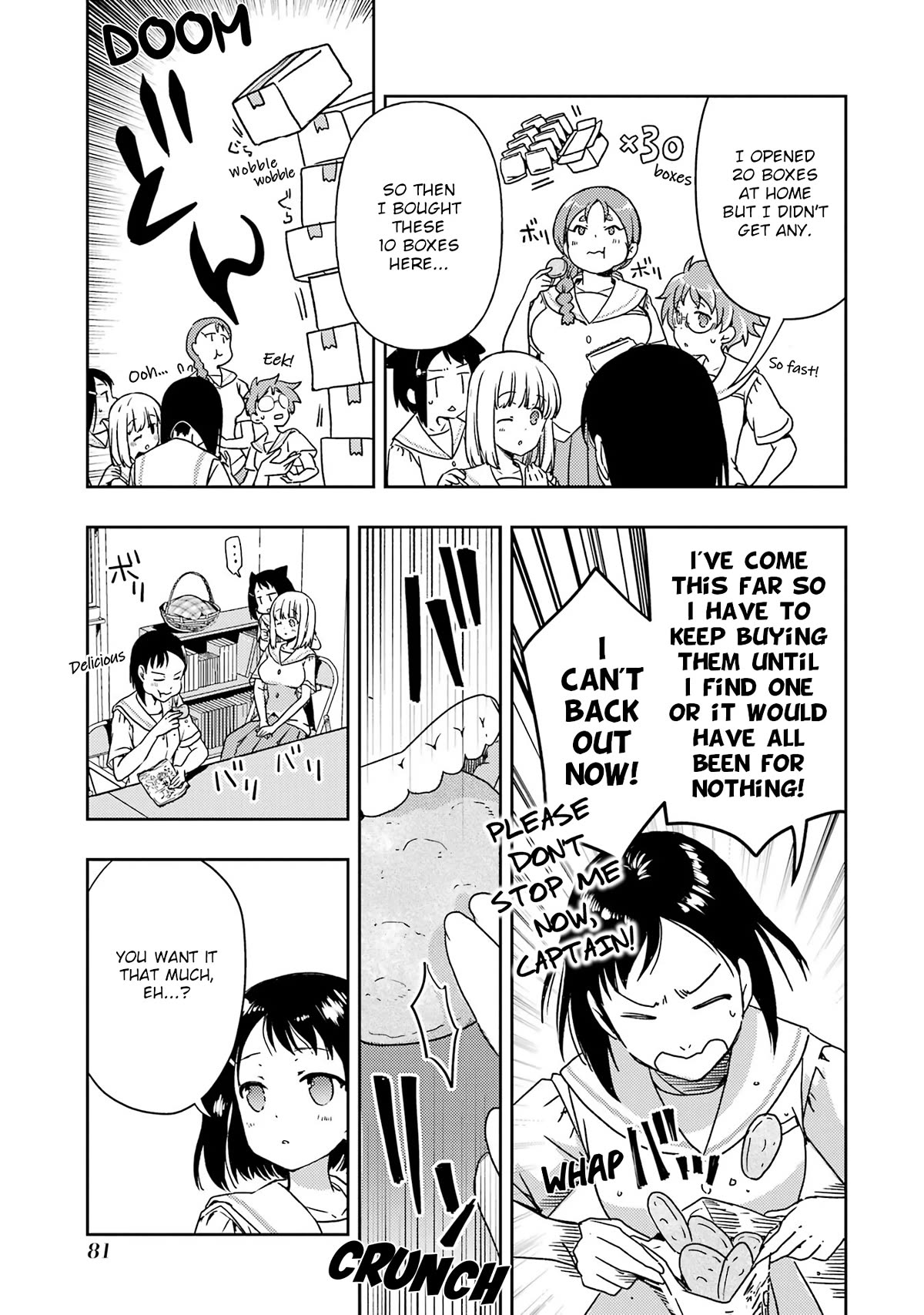 Someya Mako's Mahjong Parlor Food Chapter 25 page 9 - Chapter 25: Senbei and Cinnamon Rolls