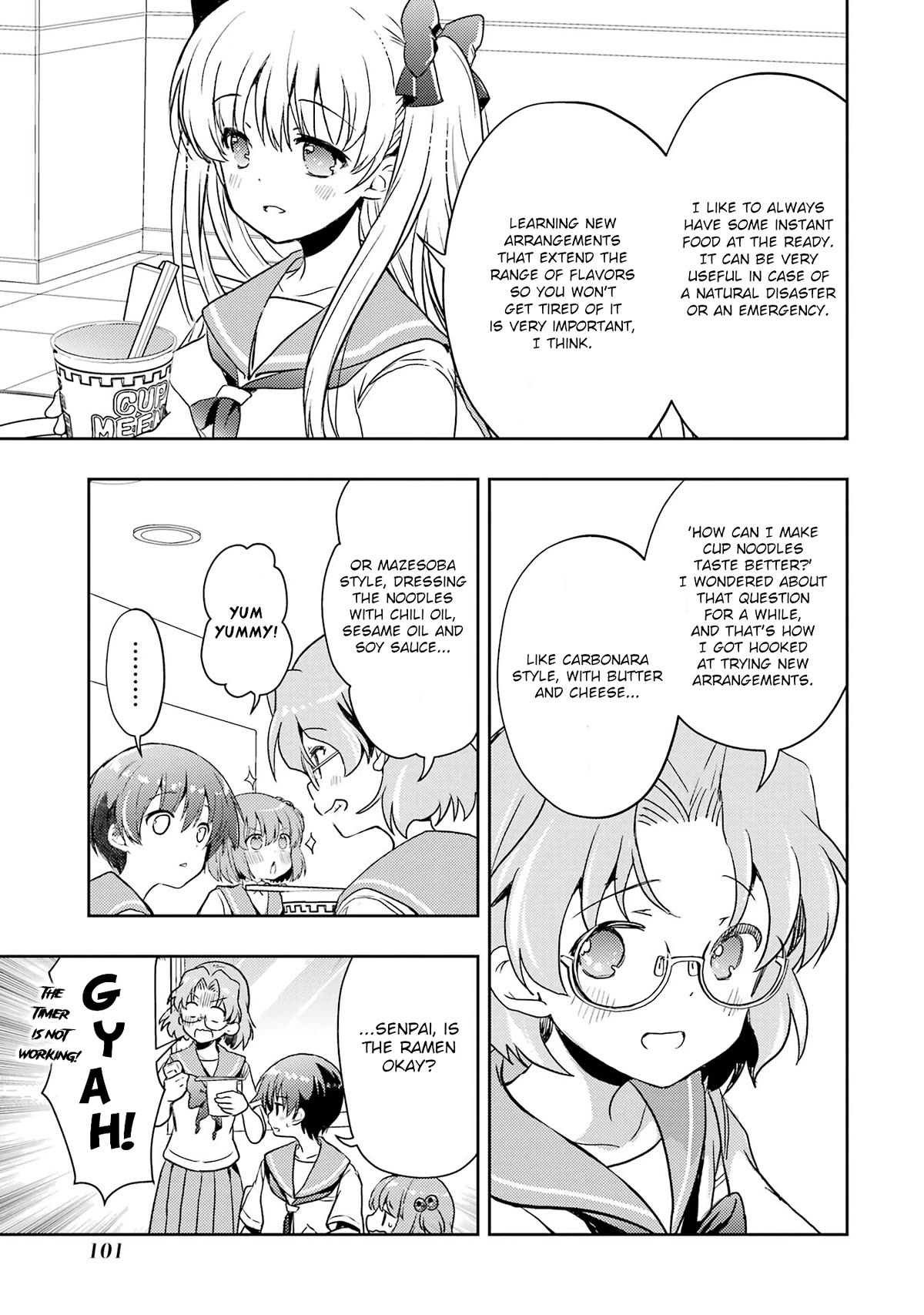 Someya Mako's Mahjong Parlor Food Chapter 26 page 11 - Chapter 26: Cup Noodles - Aiming for the Summit