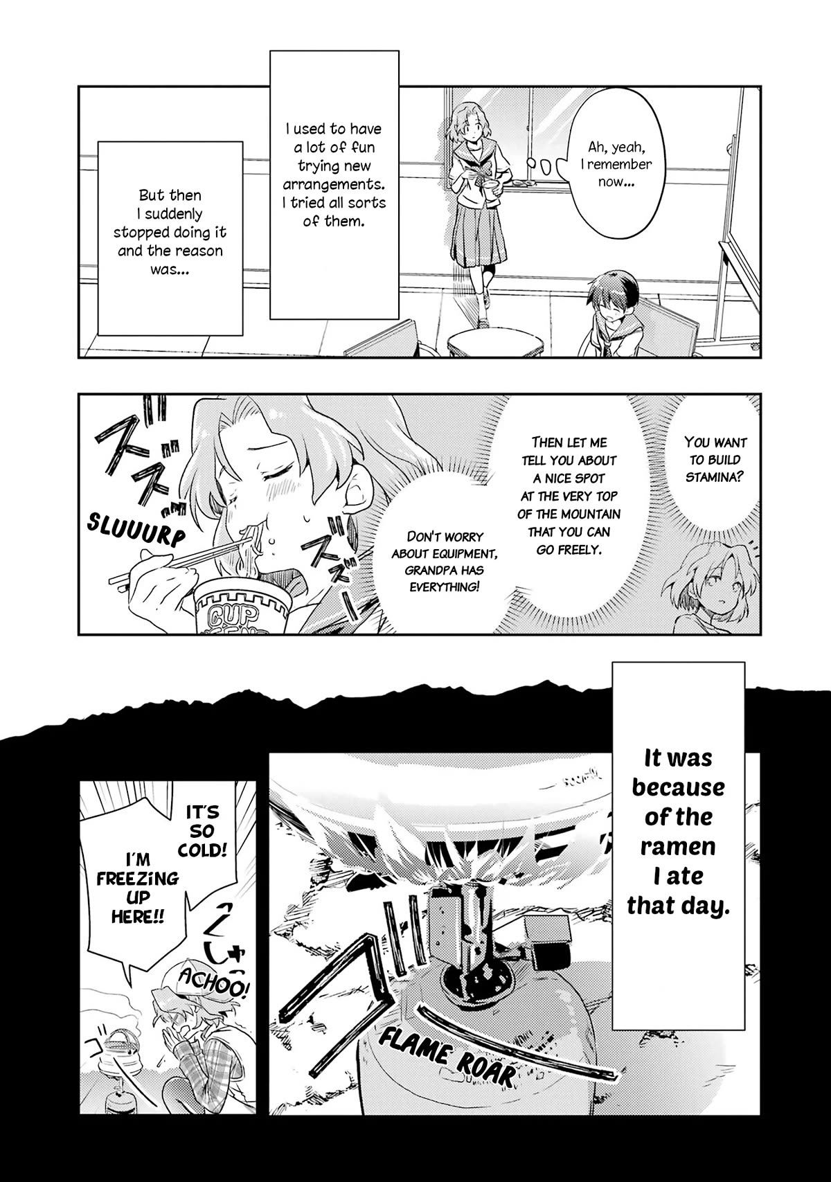 Someya Mako's Mahjong Parlor Food Chapter 26 page 13 - Chapter 26: Cup Noodles - Aiming for the Summit