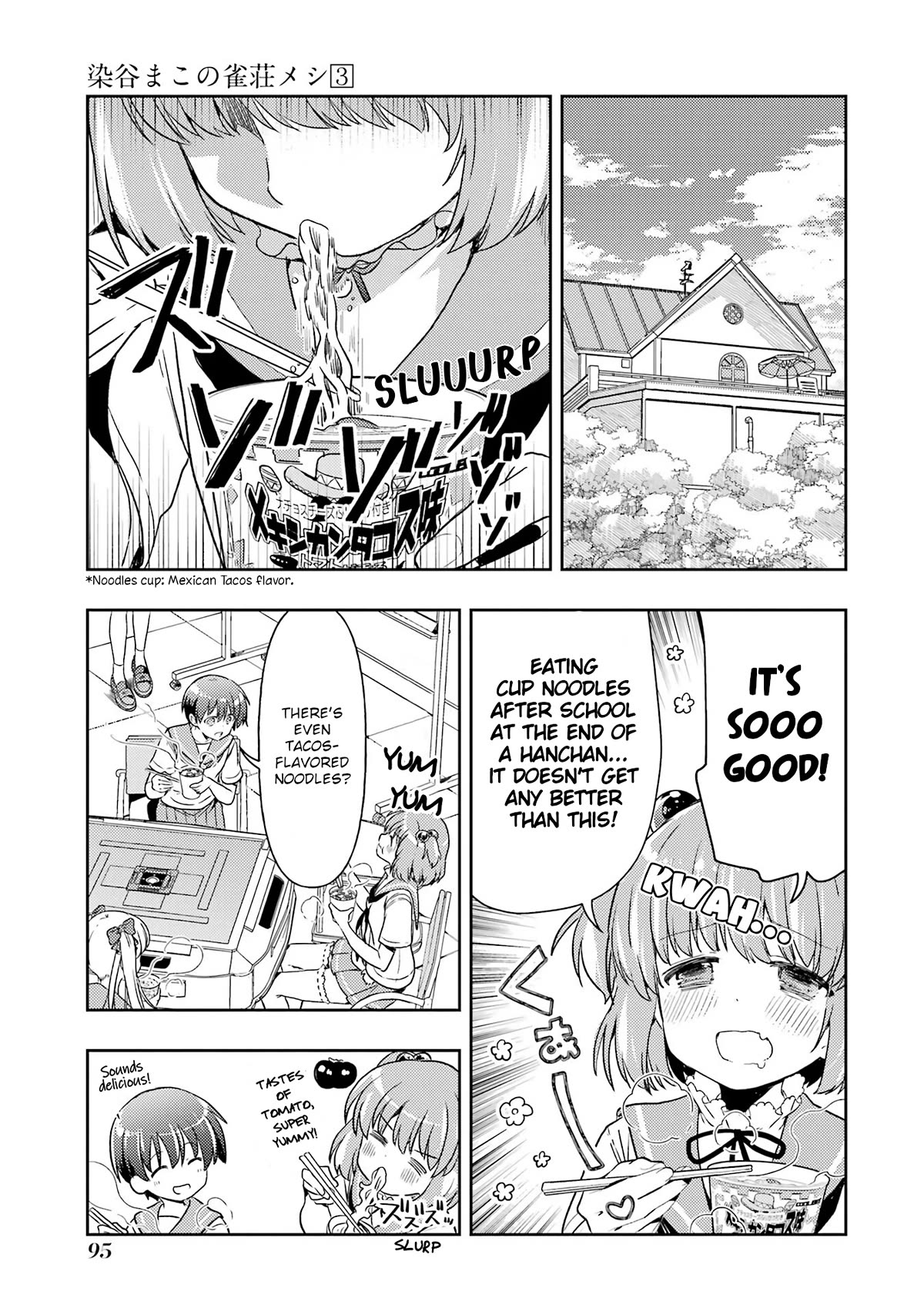 Someya Mako's Mahjong Parlor Food Chapter 26 page 5 - Chapter 26: Cup Noodles - Aiming for the Summit