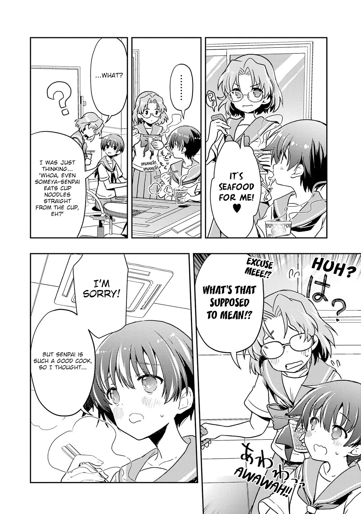 Someya Mako's Mahjong Parlor Food Chapter 26 page 6 - Chapter 26: Cup Noodles - Aiming for the Summit