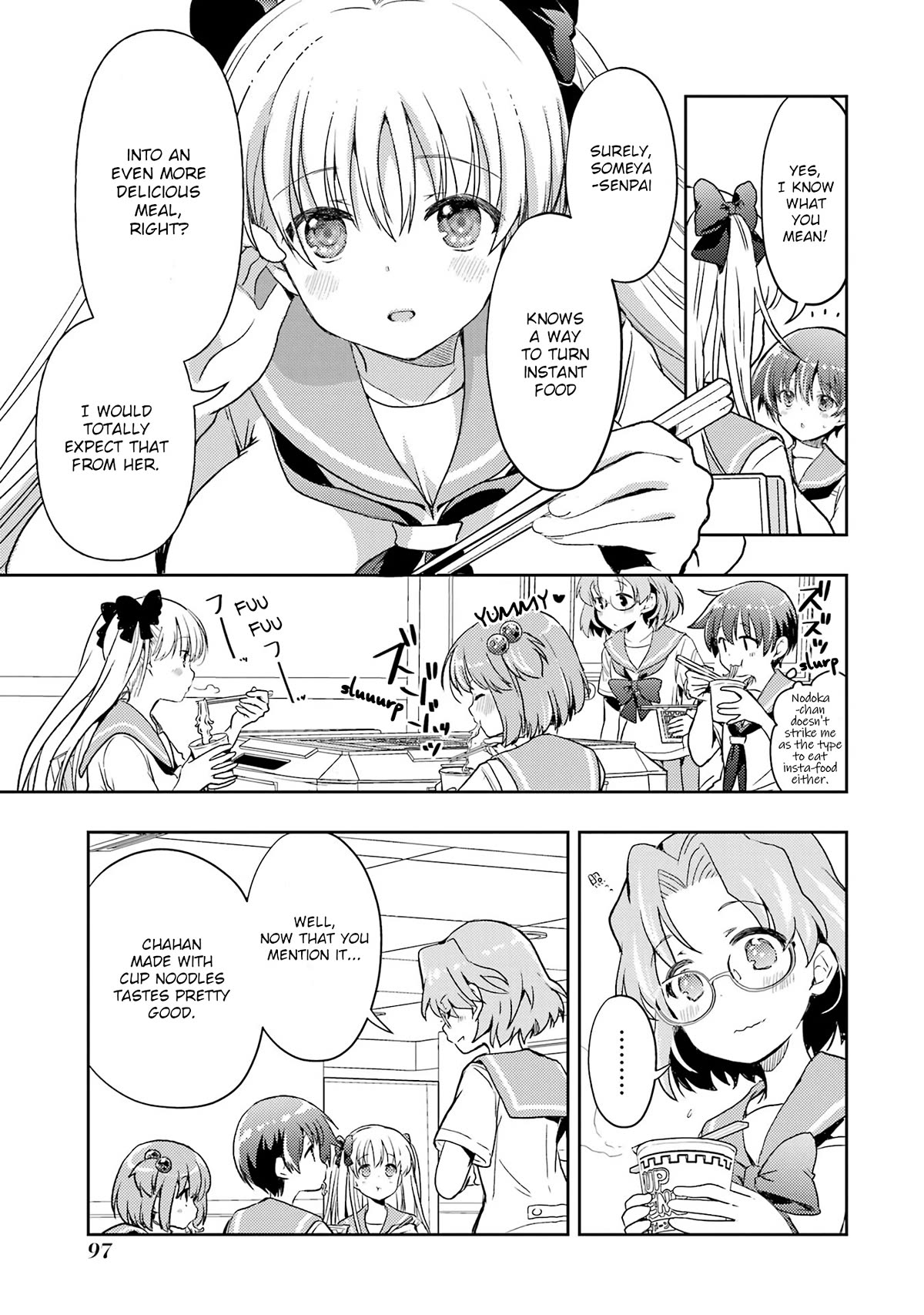 Someya Mako's Mahjong Parlor Food Chapter 26 page 7 - Chapter 26: Cup Noodles - Aiming for the Summit