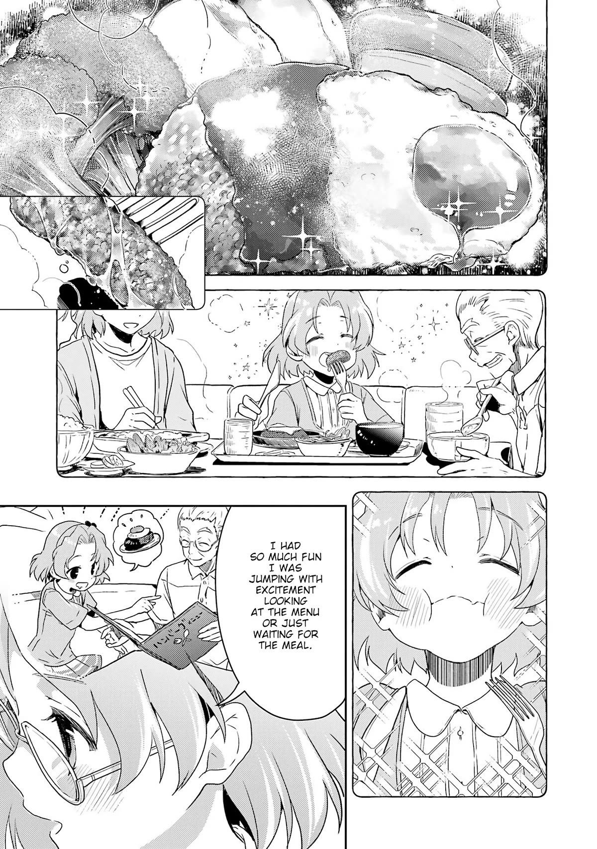 Someya Mako's Mahjong Parlor Food Chapter 27 page 7 - Chapter 27: A Feast! The Vanishing Mystery Meat! ~ Juicy Fried Chicken Tulips ~