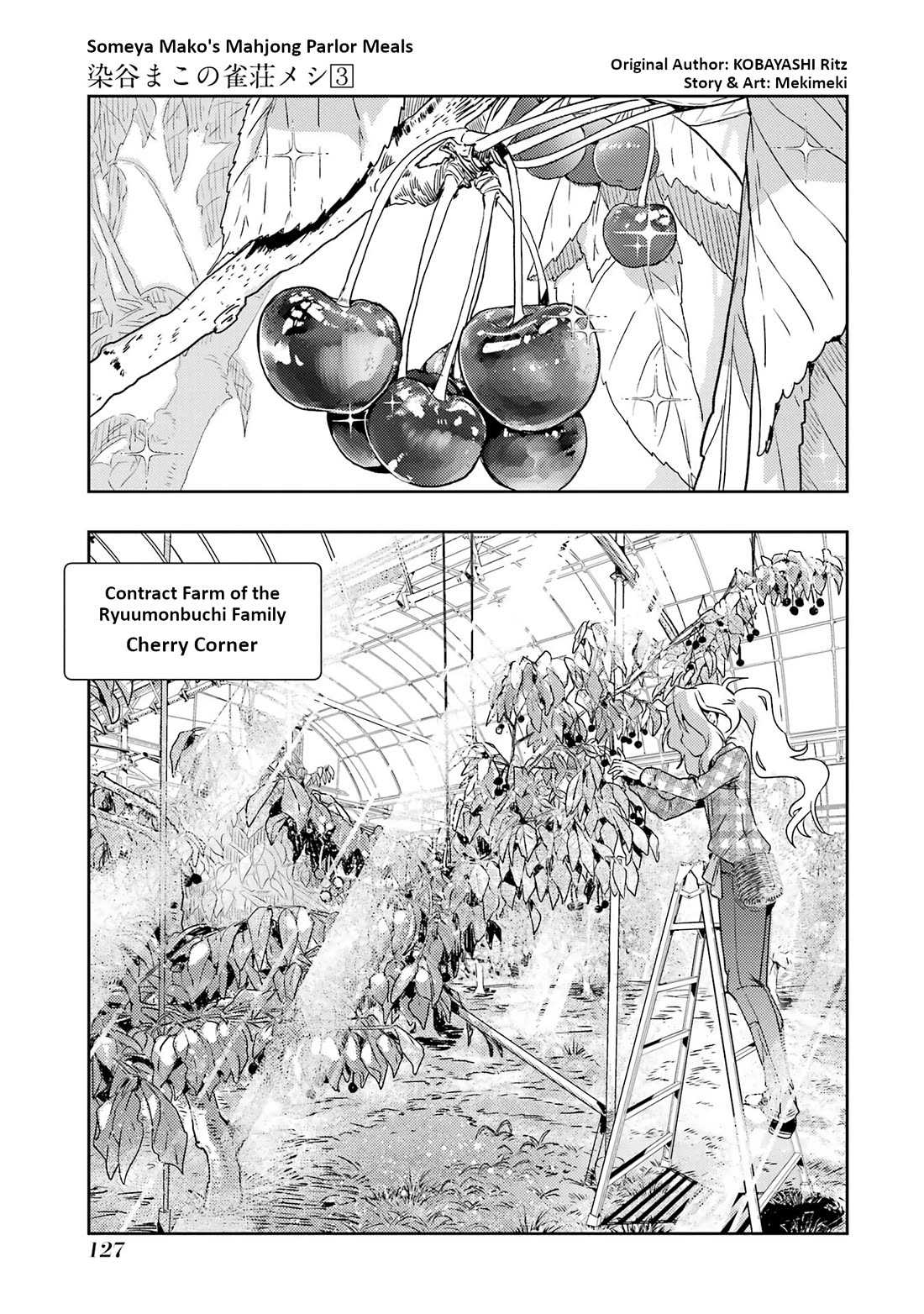 Someya Mako's Mahjong Parlor Food Chapter 28 page 1 - Chapter 28: Ryuumonbuchi Touka's Mid-Year Gift