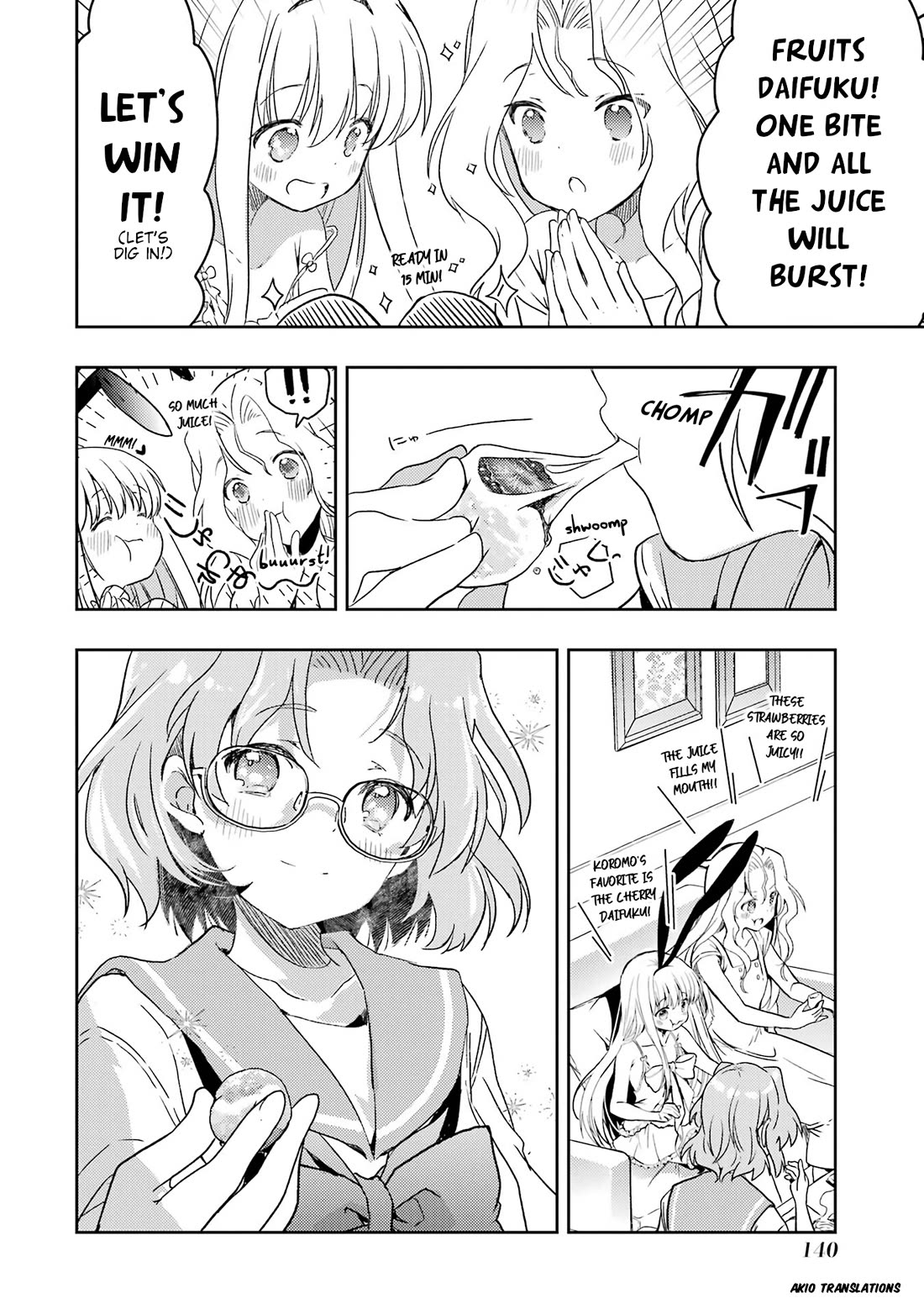 Someya Mako's Mahjong Parlor Food Chapter 28 page 14 - Chapter 28: Ryuumonbuchi Touka's Mid-Year Gift