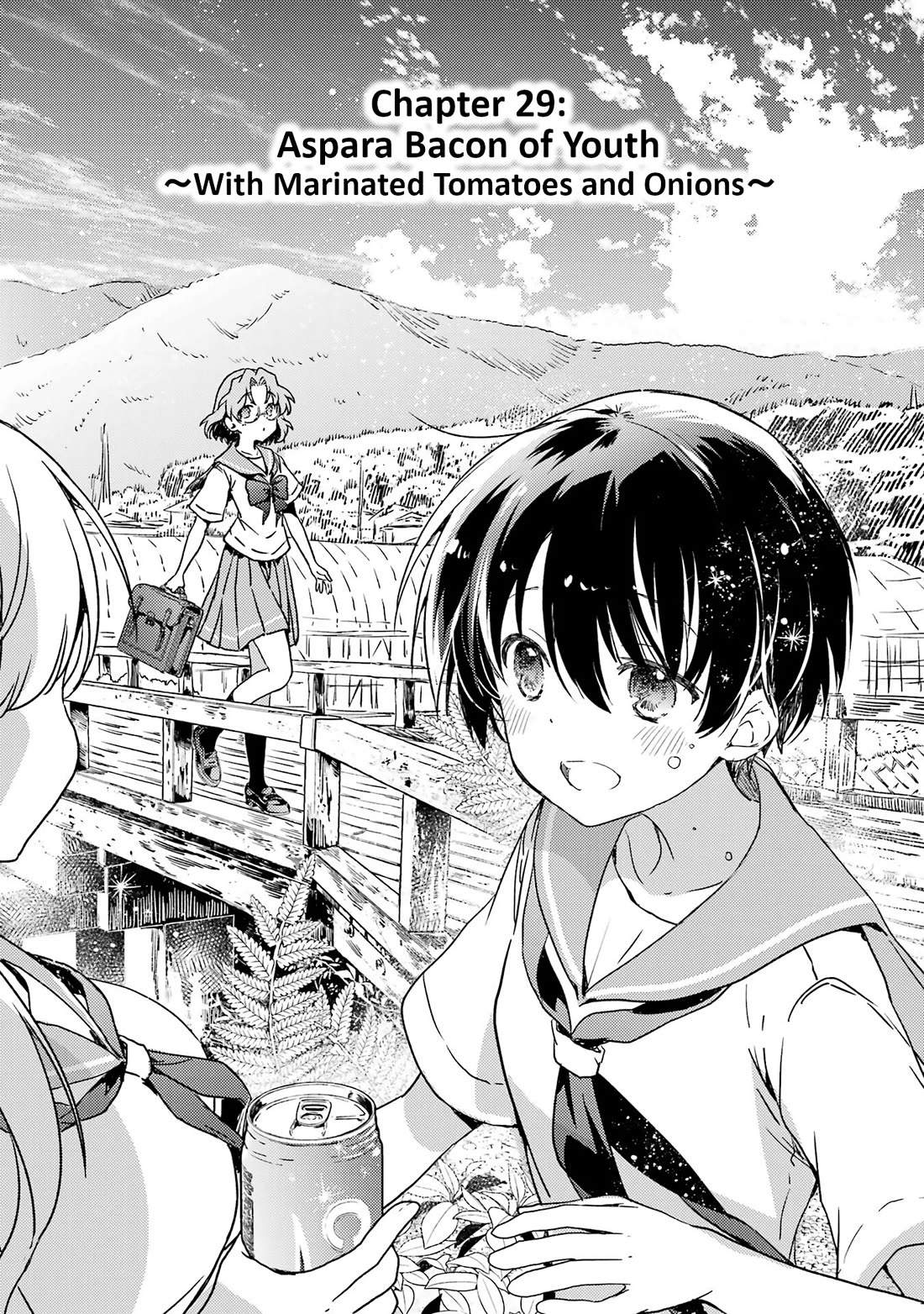 Someya Mako's Mahjong Parlor Food Chapter 29 page 1 - Chapter 29: Aspara Bacon of Youth ~With Marinated Tomatoes and Onions~