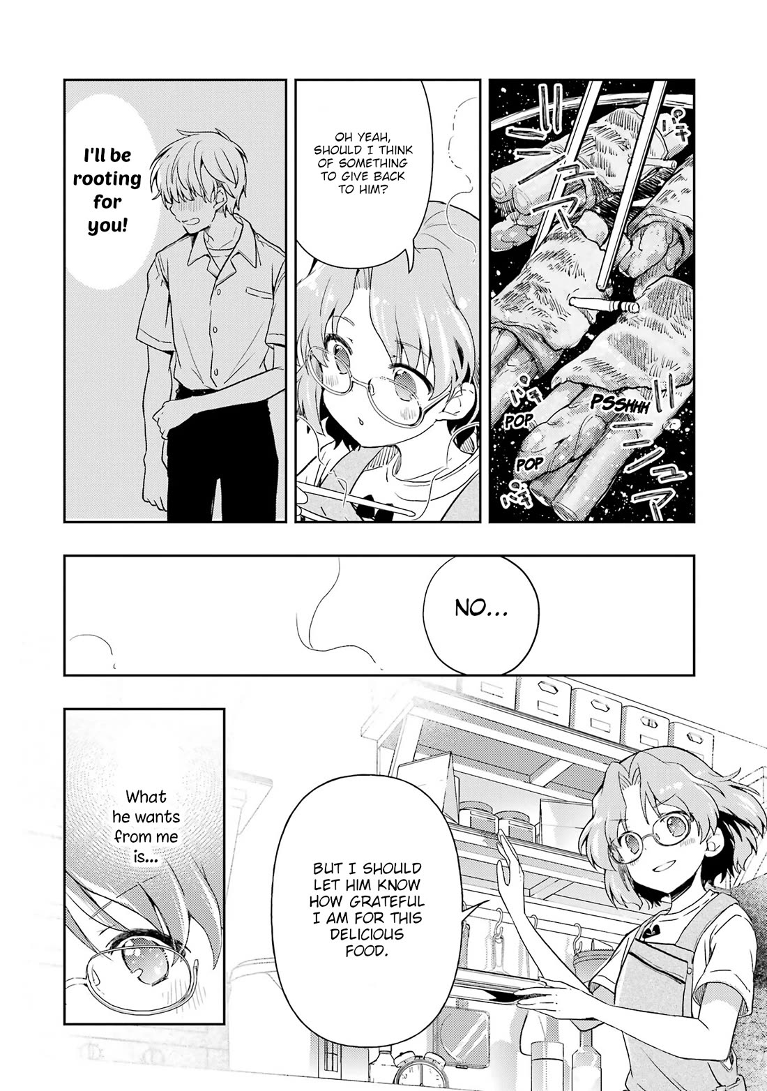 Someya Mako's Mahjong Parlor Food Chapter 29 page 14 - Chapter 29: Aspara Bacon of Youth ~With Marinated Tomatoes and Onions~